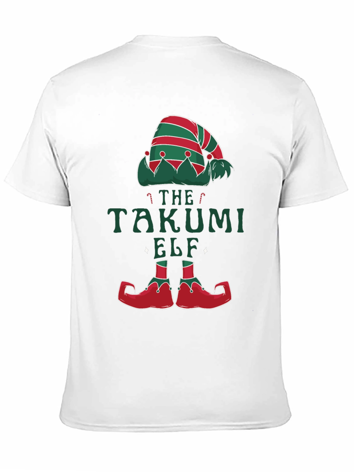 Takumi Elf Christmas T-Shirt - Holiday Festive Apparel