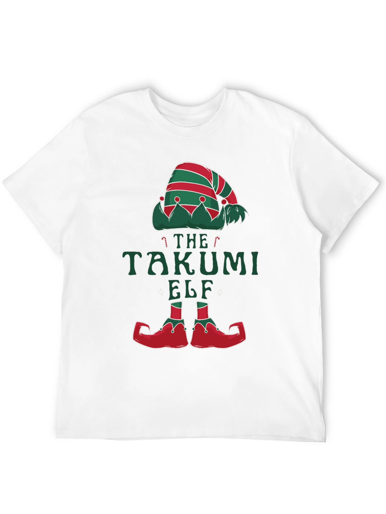 Takumi Elf Christmas T-Shirt - Holiday Festive Apparel