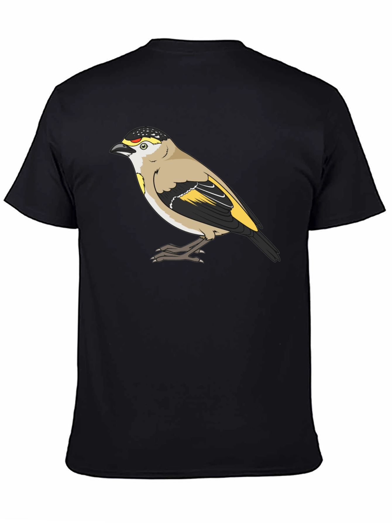 Bird Graphic Tee - Stylish Black T-Shirt