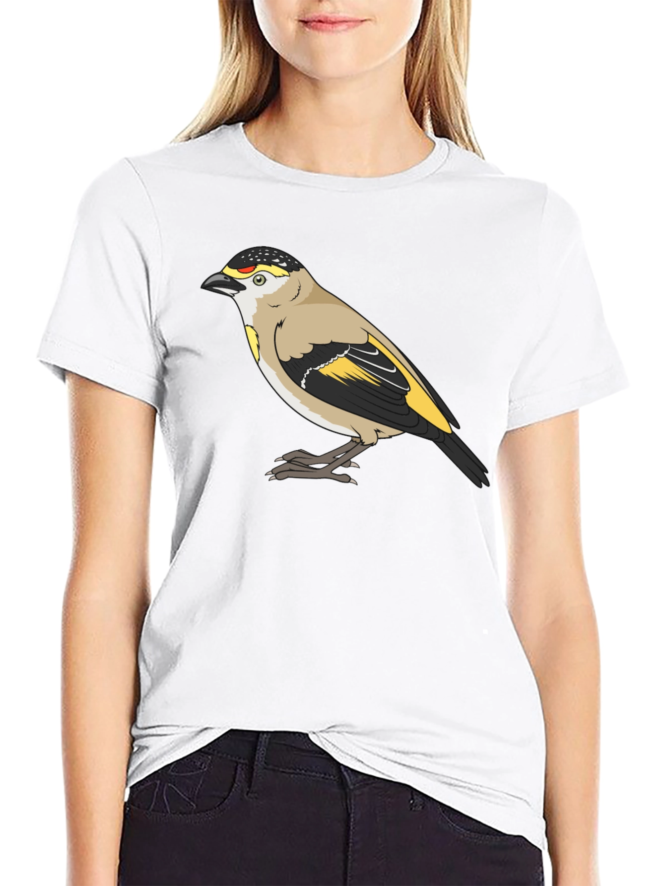 Bird Graphic Tee - Stylish Black T-Shirt
