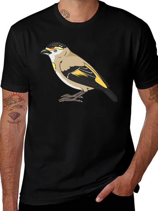 Bird Graphic Tee - Stylish Black T-Shirt