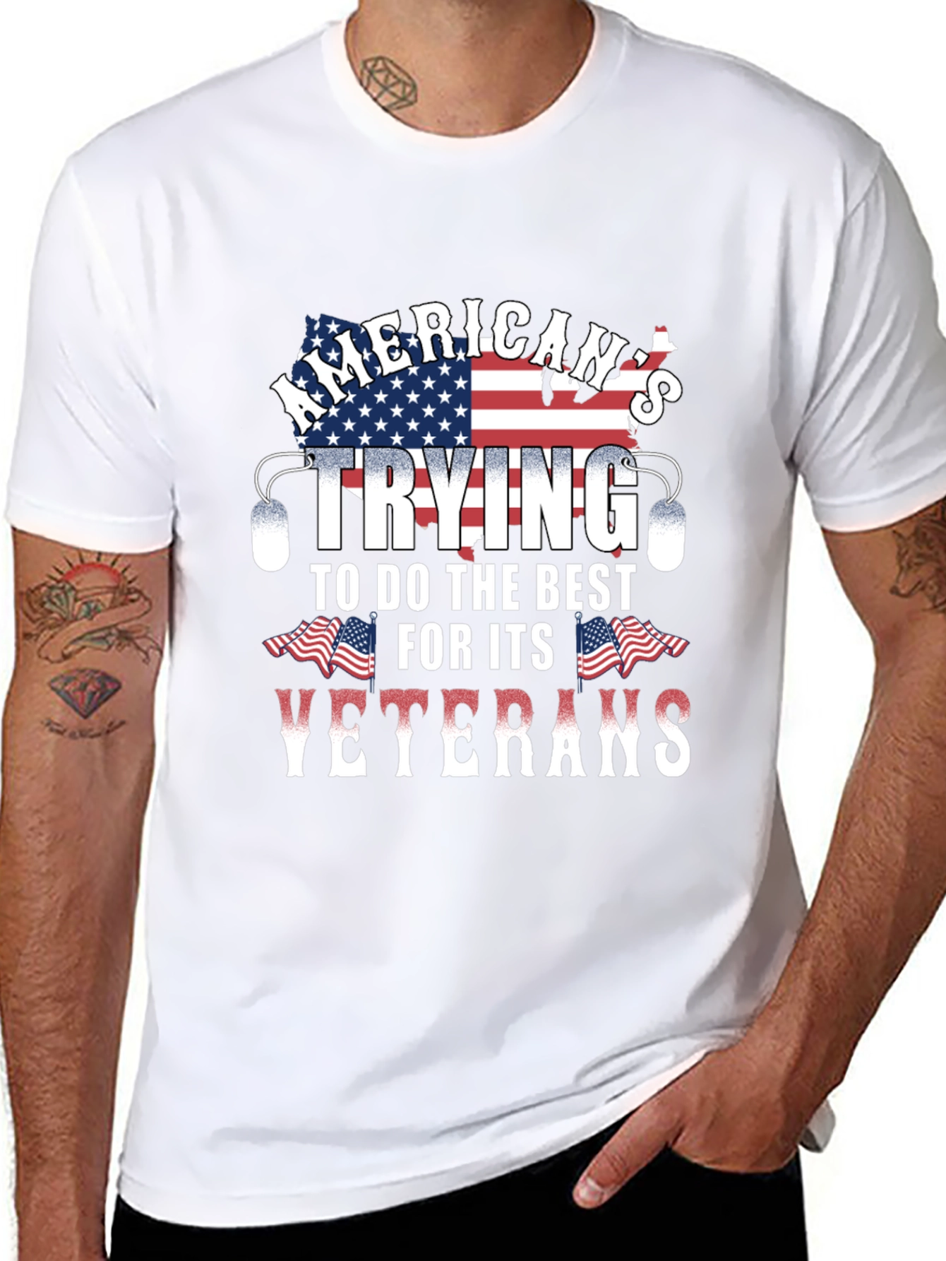 American Veterans Patriotic T-Shirt
