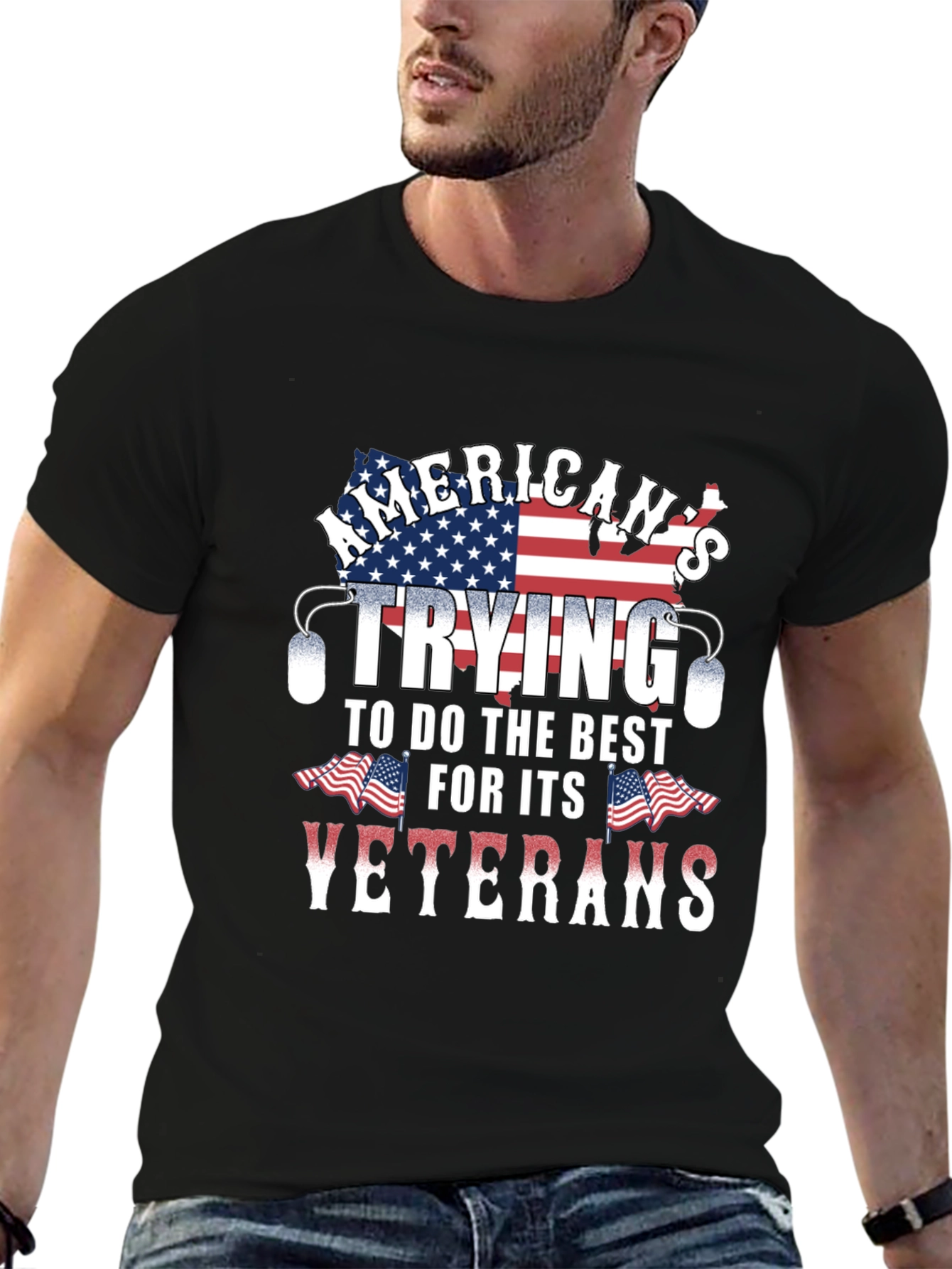 American Veterans Patriotic T-Shirt