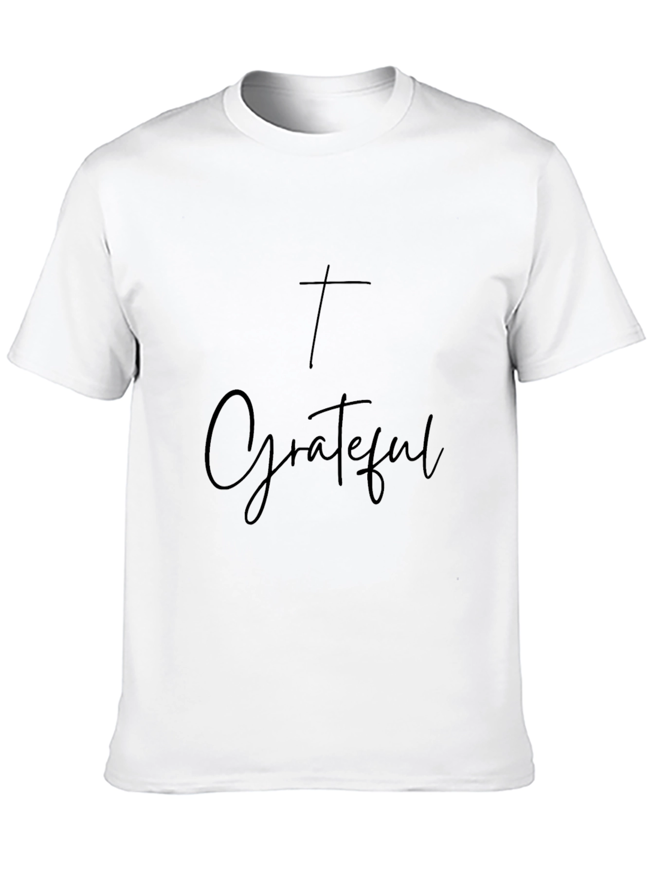 Grateful Christian Graphic Tee - Black