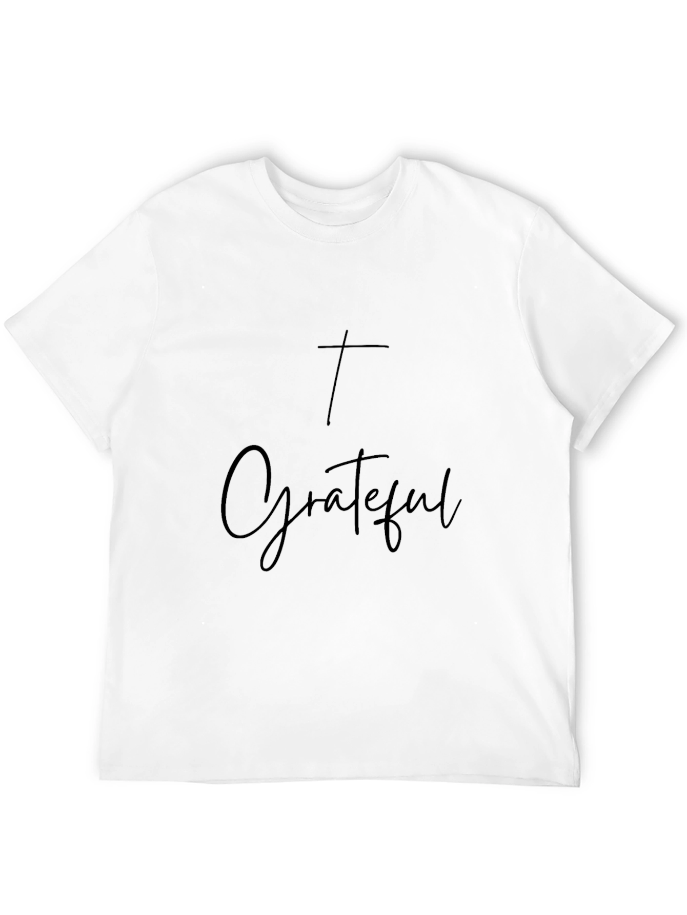 Grateful Christian Graphic Tee - Black