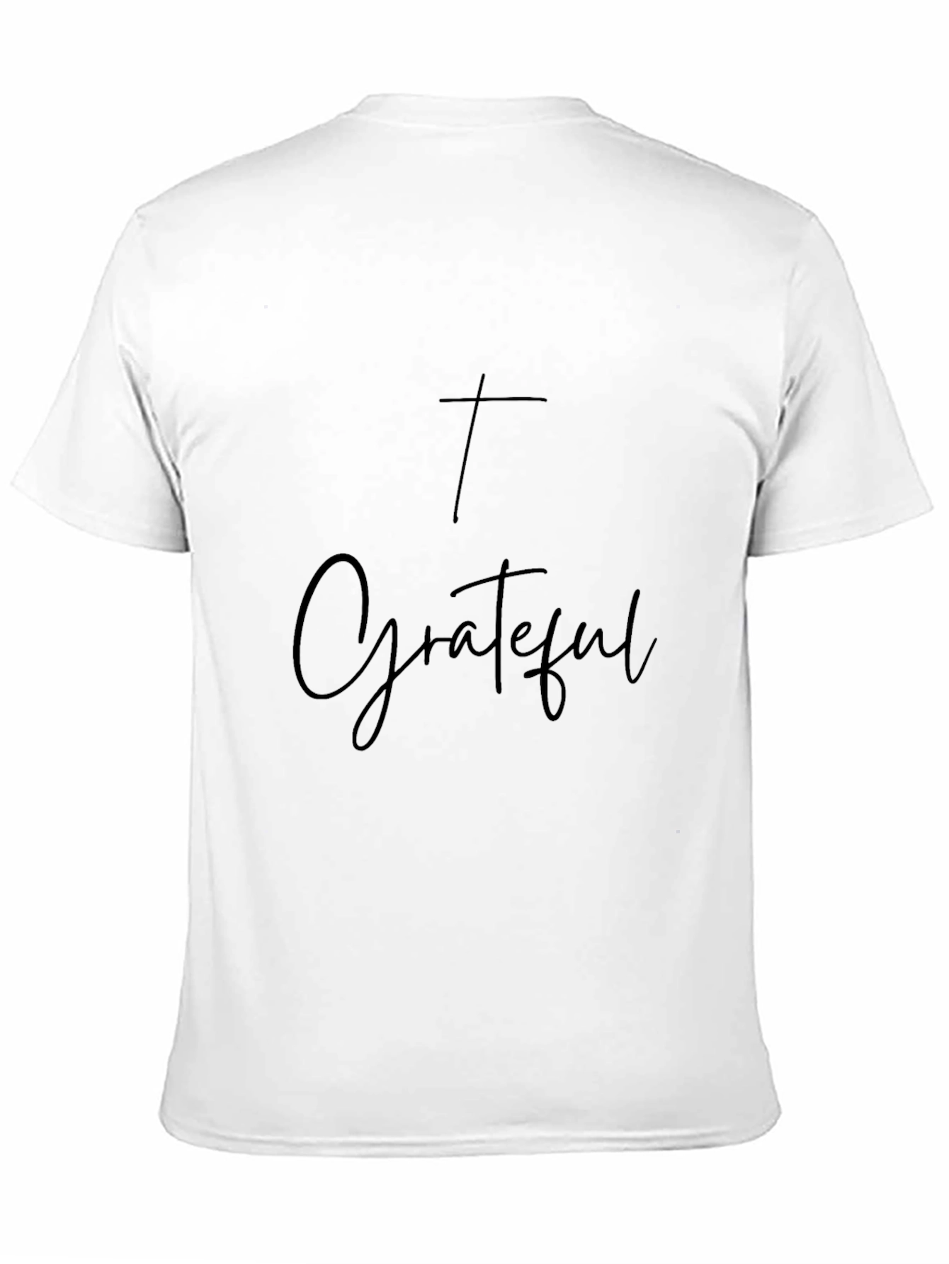 Grateful Christian Graphic Tee - Black