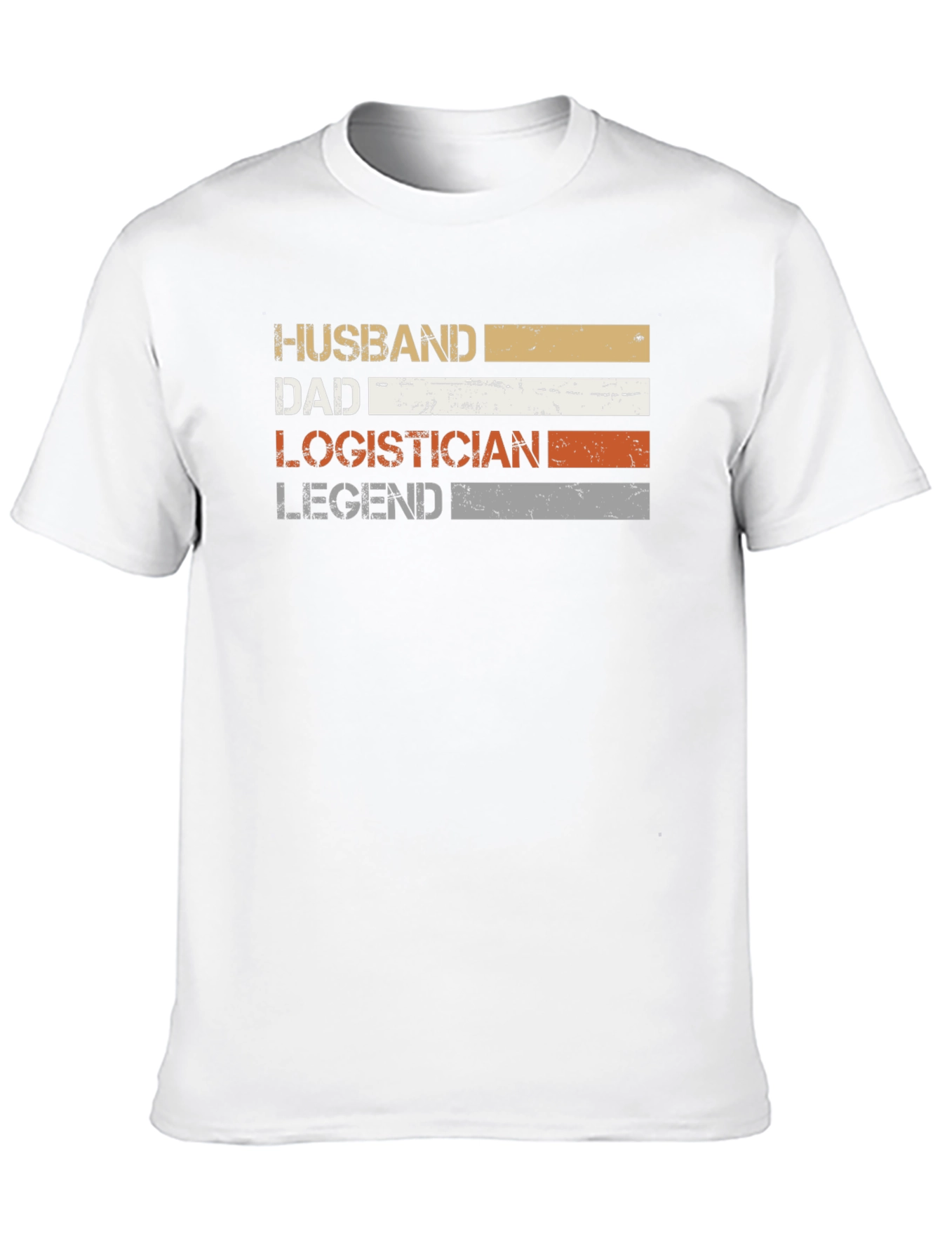 Husband Dad Logistician Legend T-Shirt