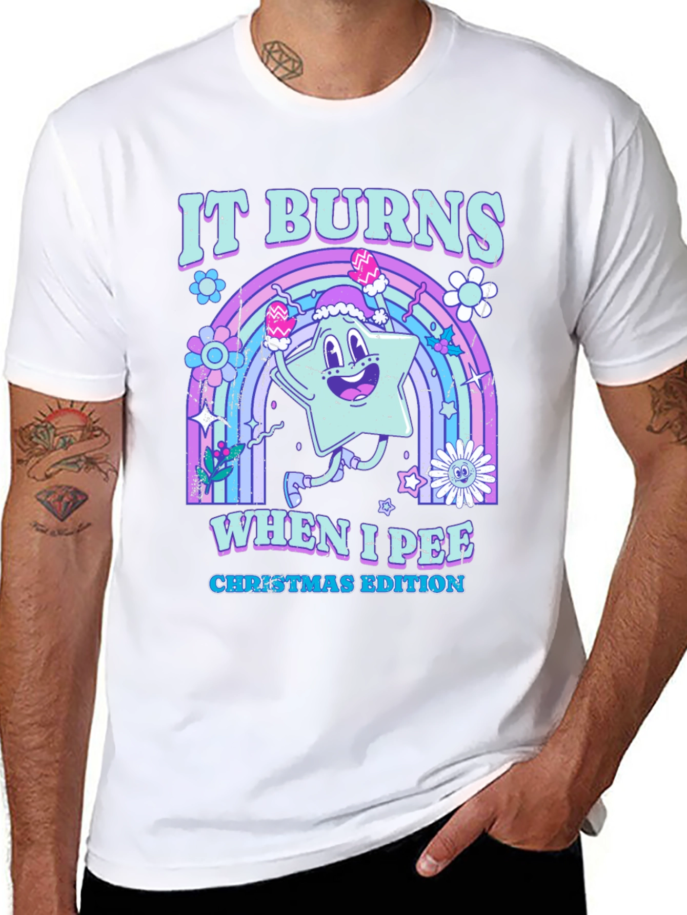 It Burns When I Pee Christmas T-Shirt