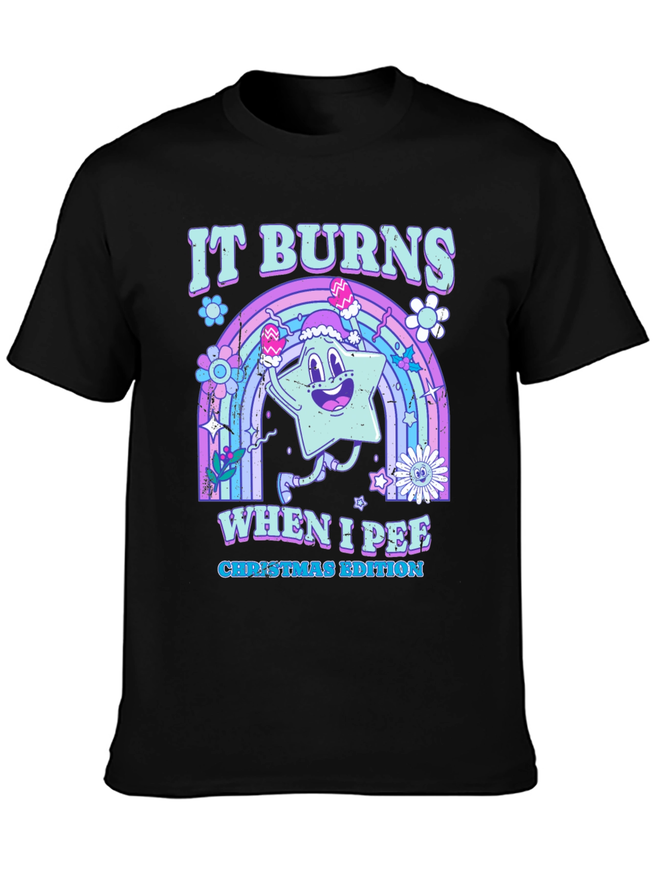 It Burns When I Pee Christmas T-Shirt