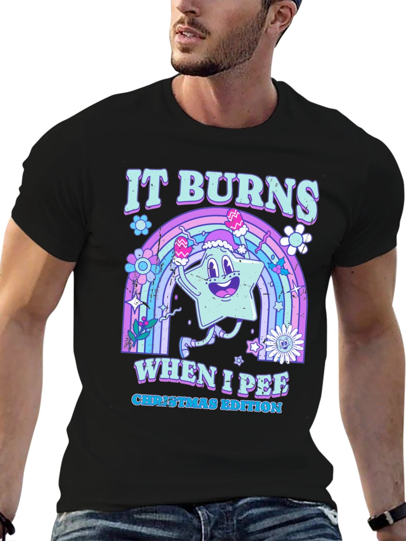 It Burns When I Pee Christmas T-Shirt