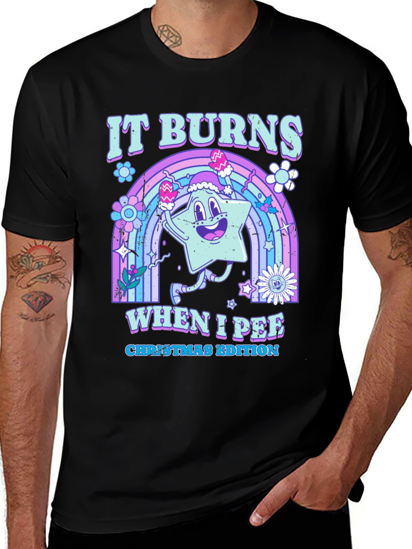 It Burns When I Pee Christmas T-Shirt