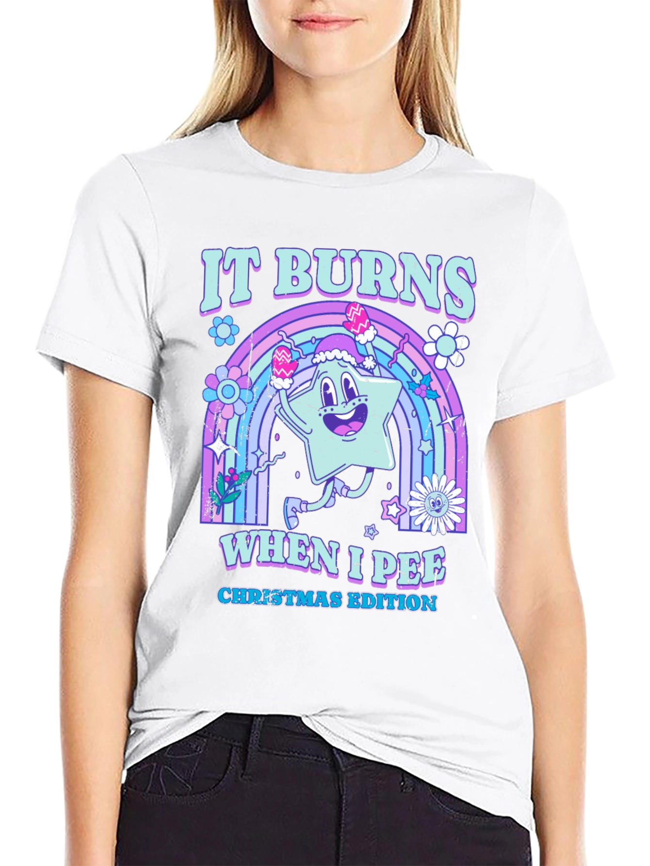 It Burns When I Pee Christmas T-Shirt