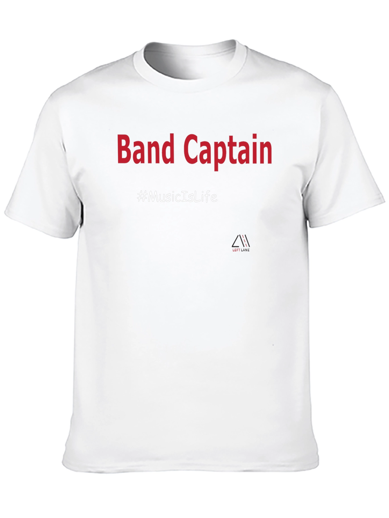Band Captain T-Shirt - Music Is Life