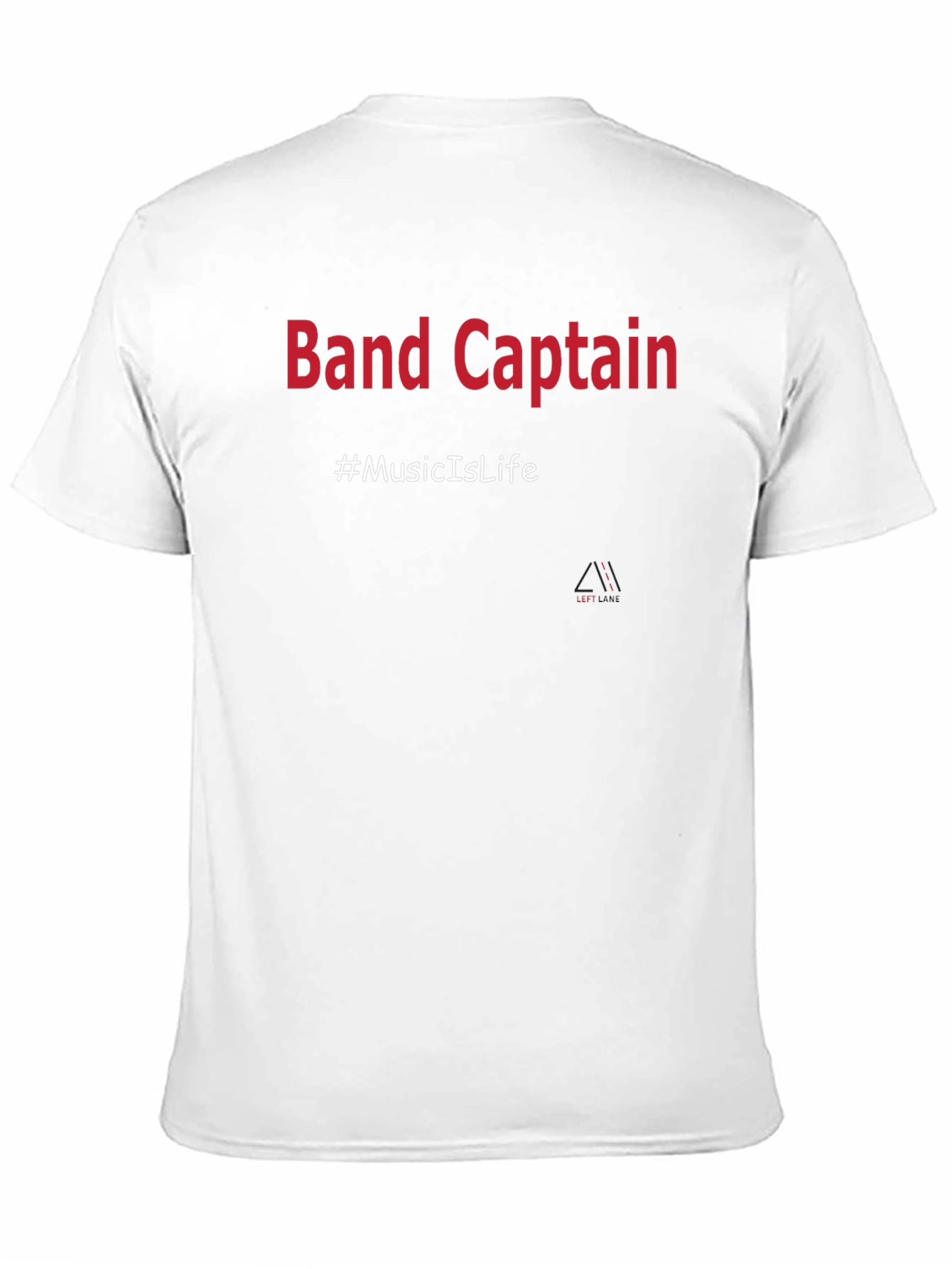 Band Captain T-Shirt - Music Is Life