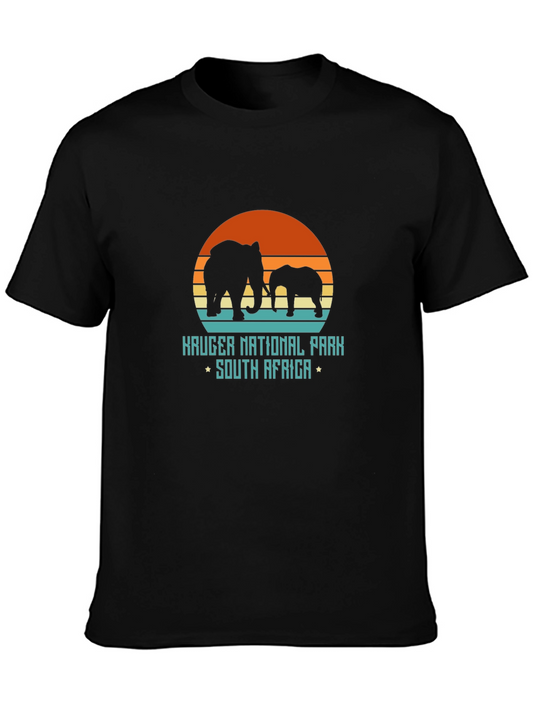 Kruger National Park Elephant Graphic T-Shirt