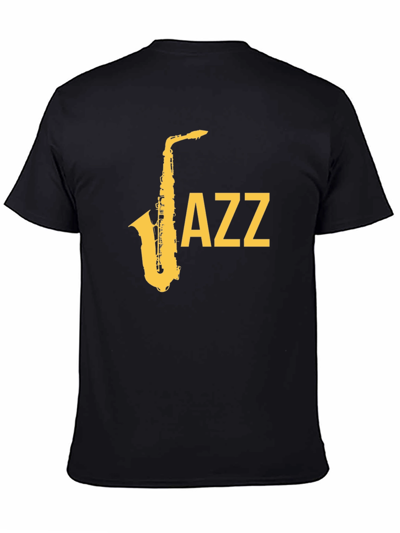 Jazz Saxophone Graphic T-Shirt - Cool Music Tee