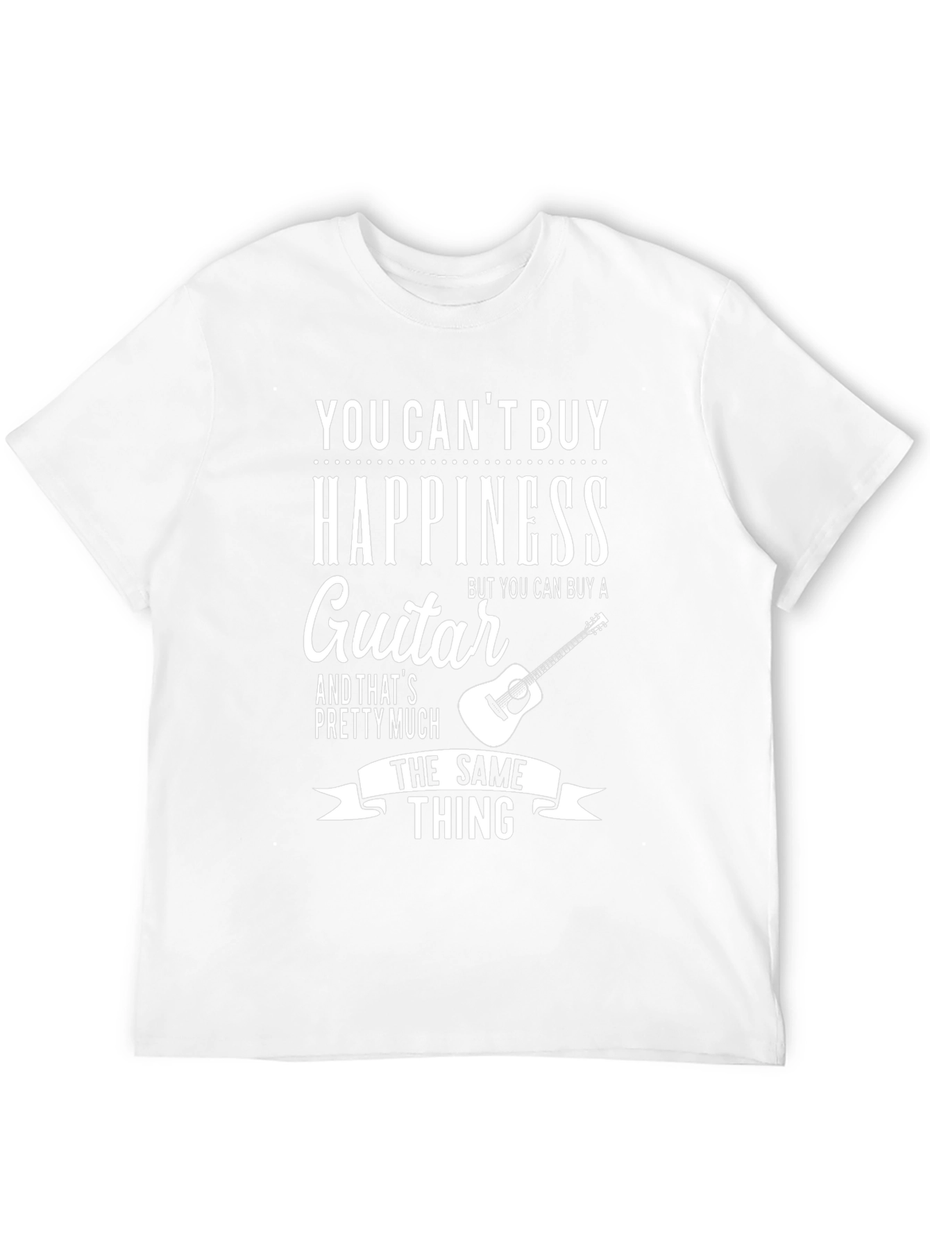 Guitar Happiness T-Shirt - Musician Gift