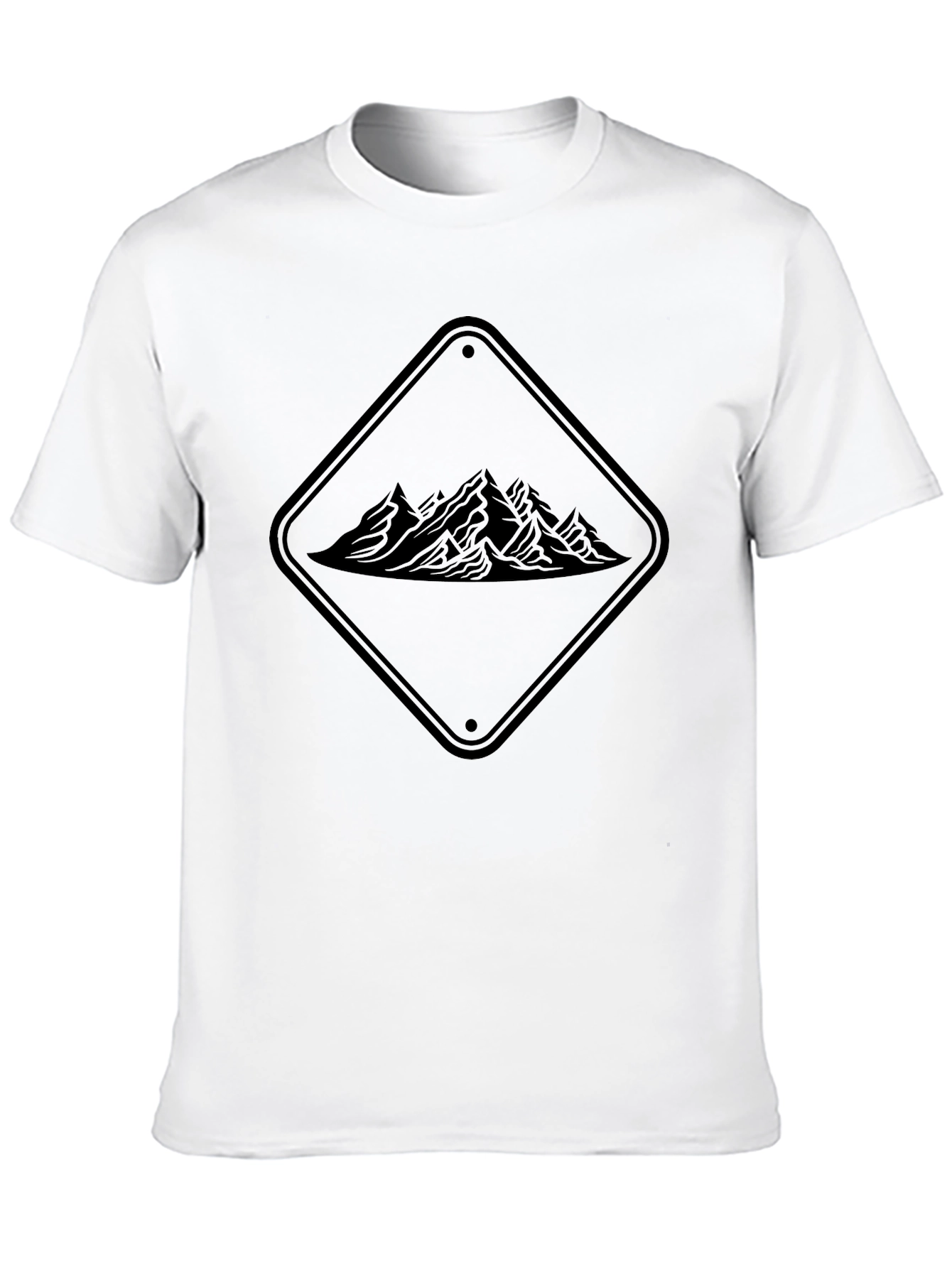 Mountain Graphic Tee - Black T-Shirt