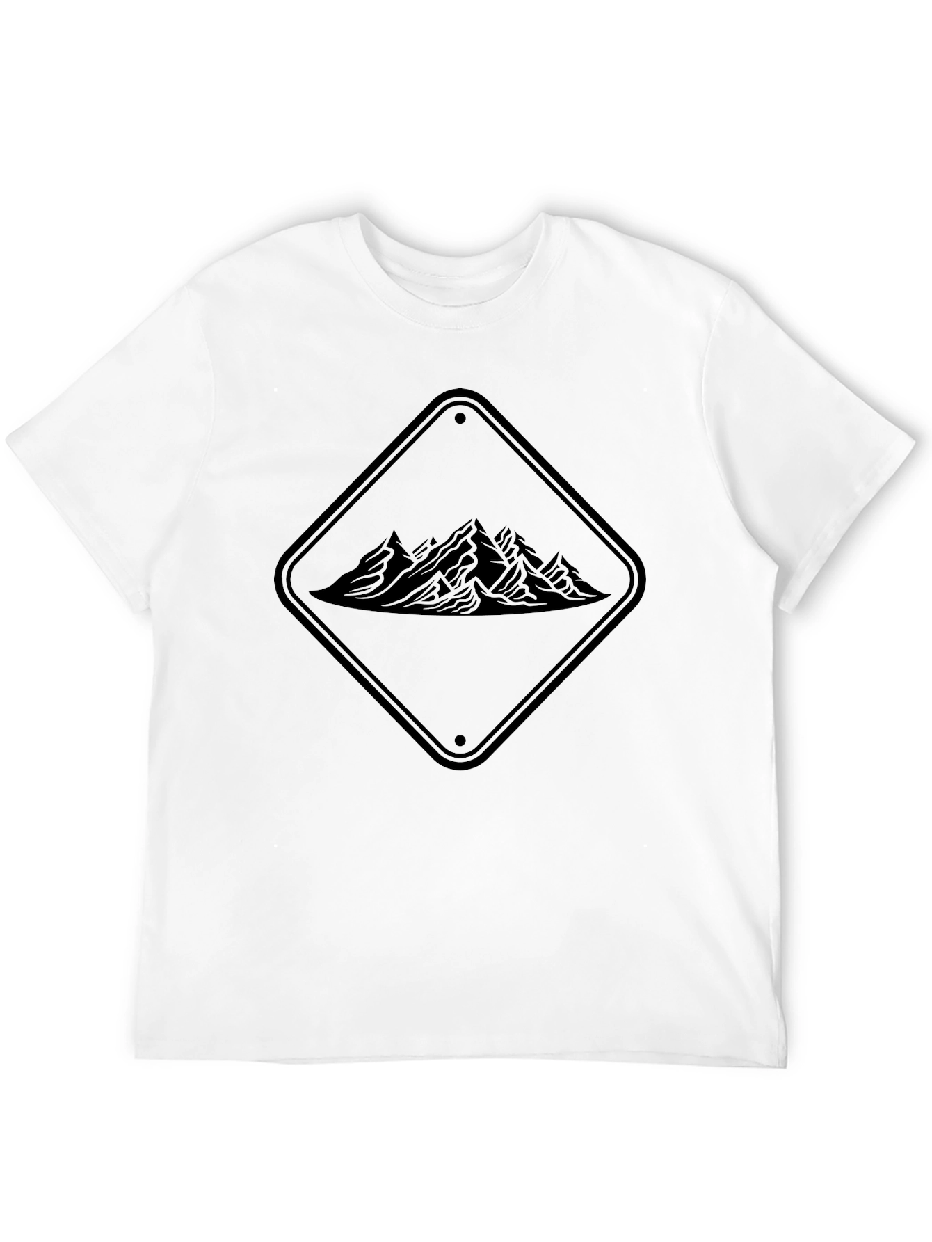 Mountain Graphic Tee - Black T-Shirt