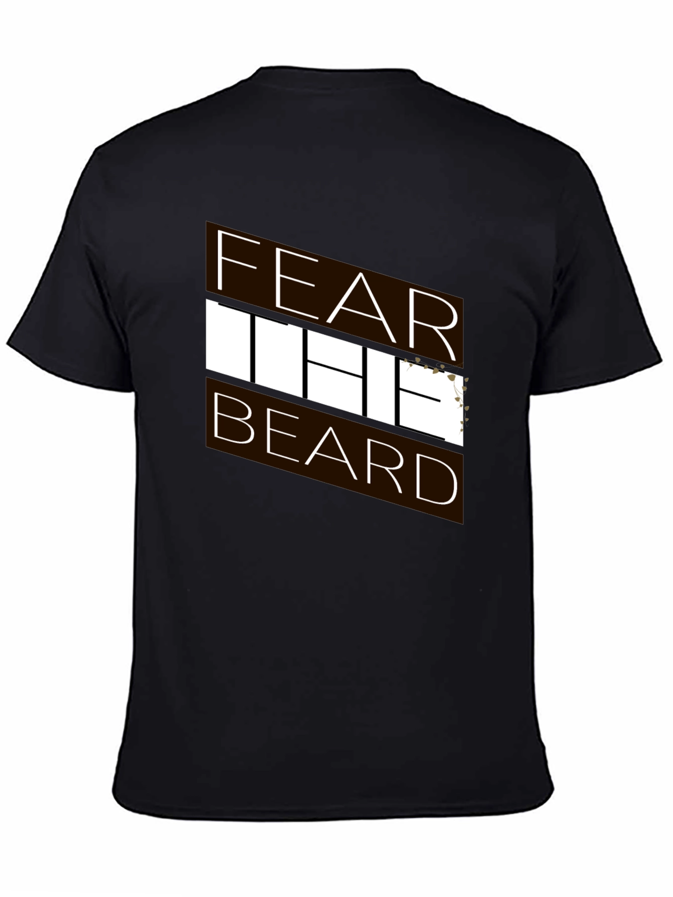 Fear the Beard Graphic Tee - Black