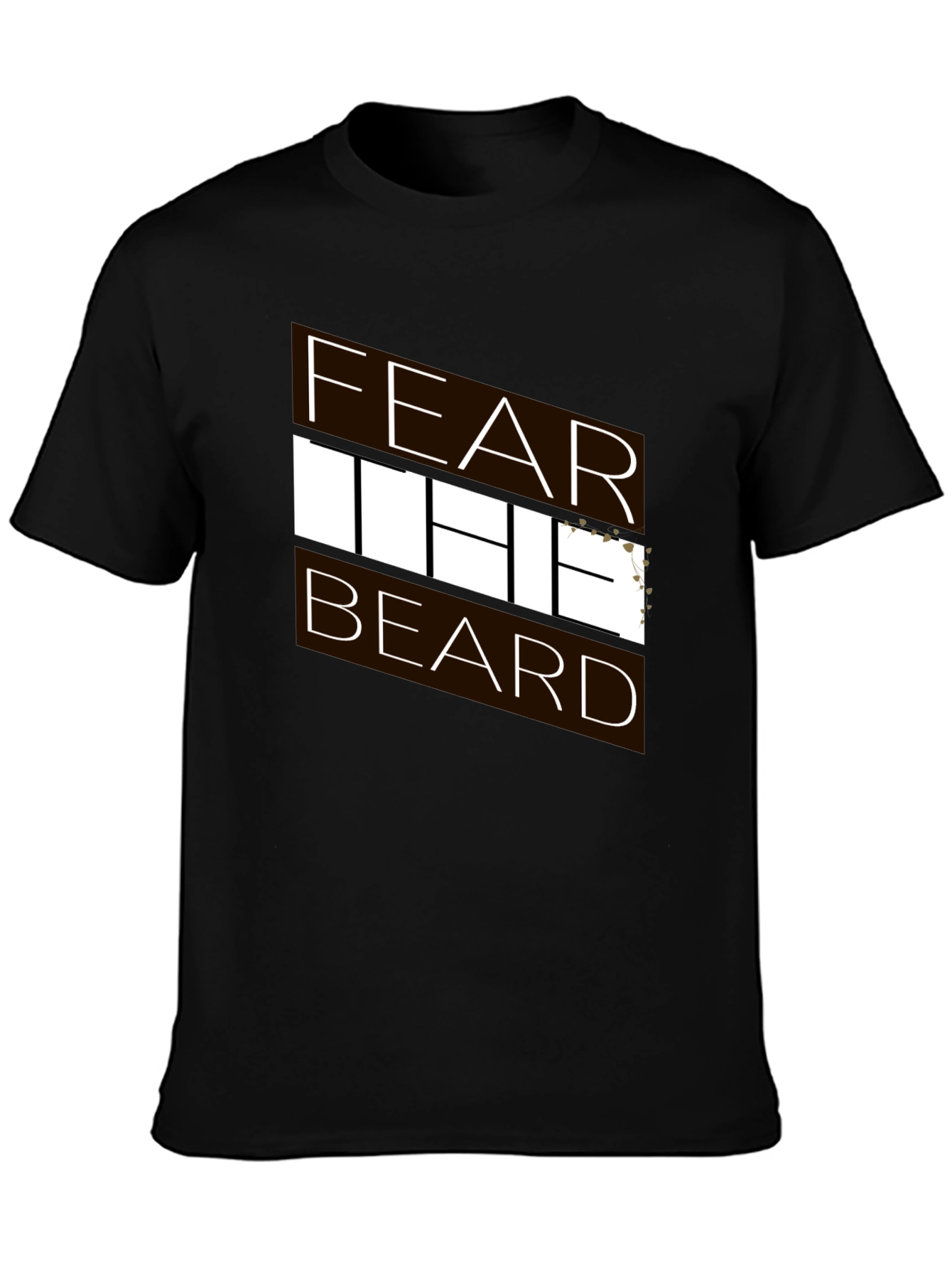 Fear the Beard Graphic Tee - Black