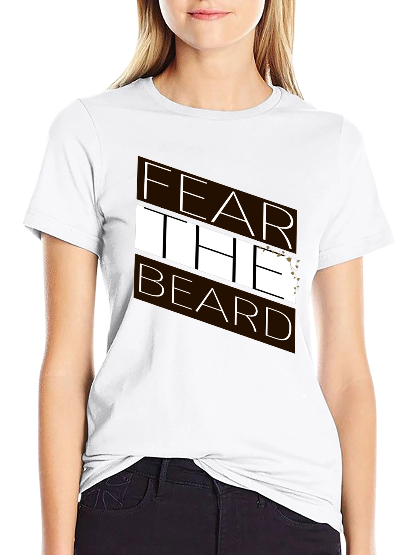 Fear the Beard Graphic Tee - Black