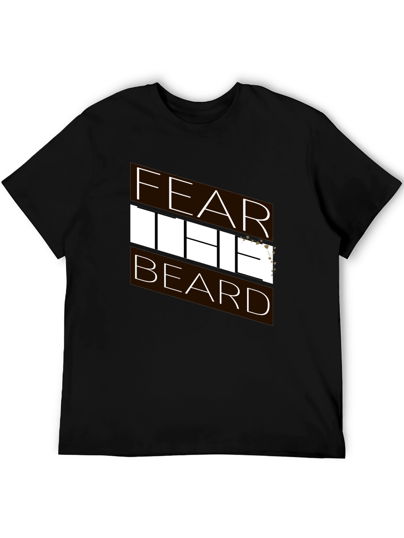 Fear the Beard Graphic Tee - Black