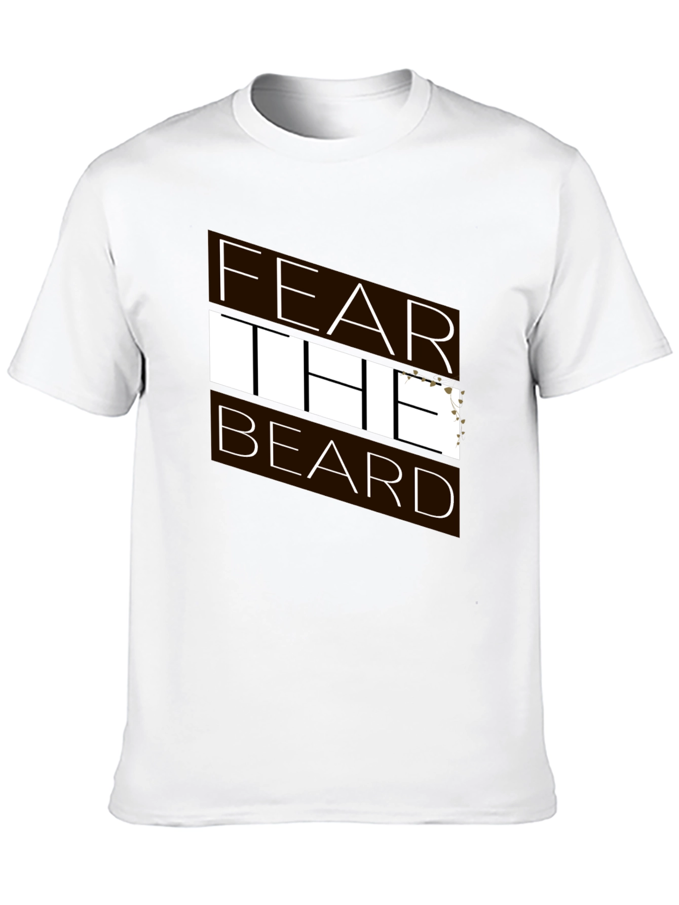 Fear the Beard Graphic Tee - Black