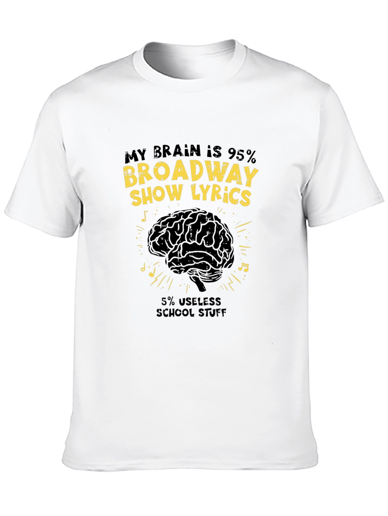 Broadway Show Lyrics T-Shirt