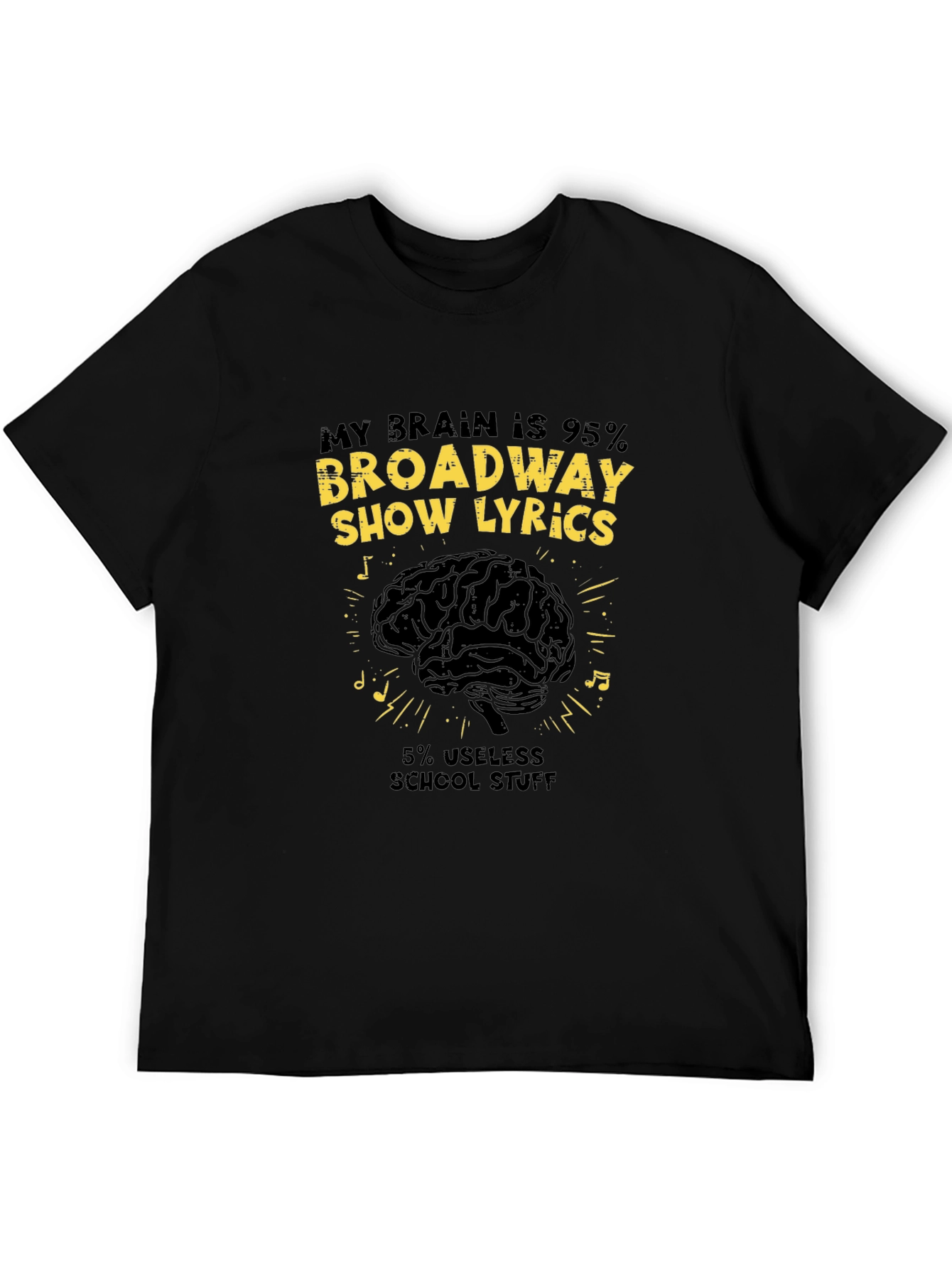 Broadway Show Lyrics T-Shirt