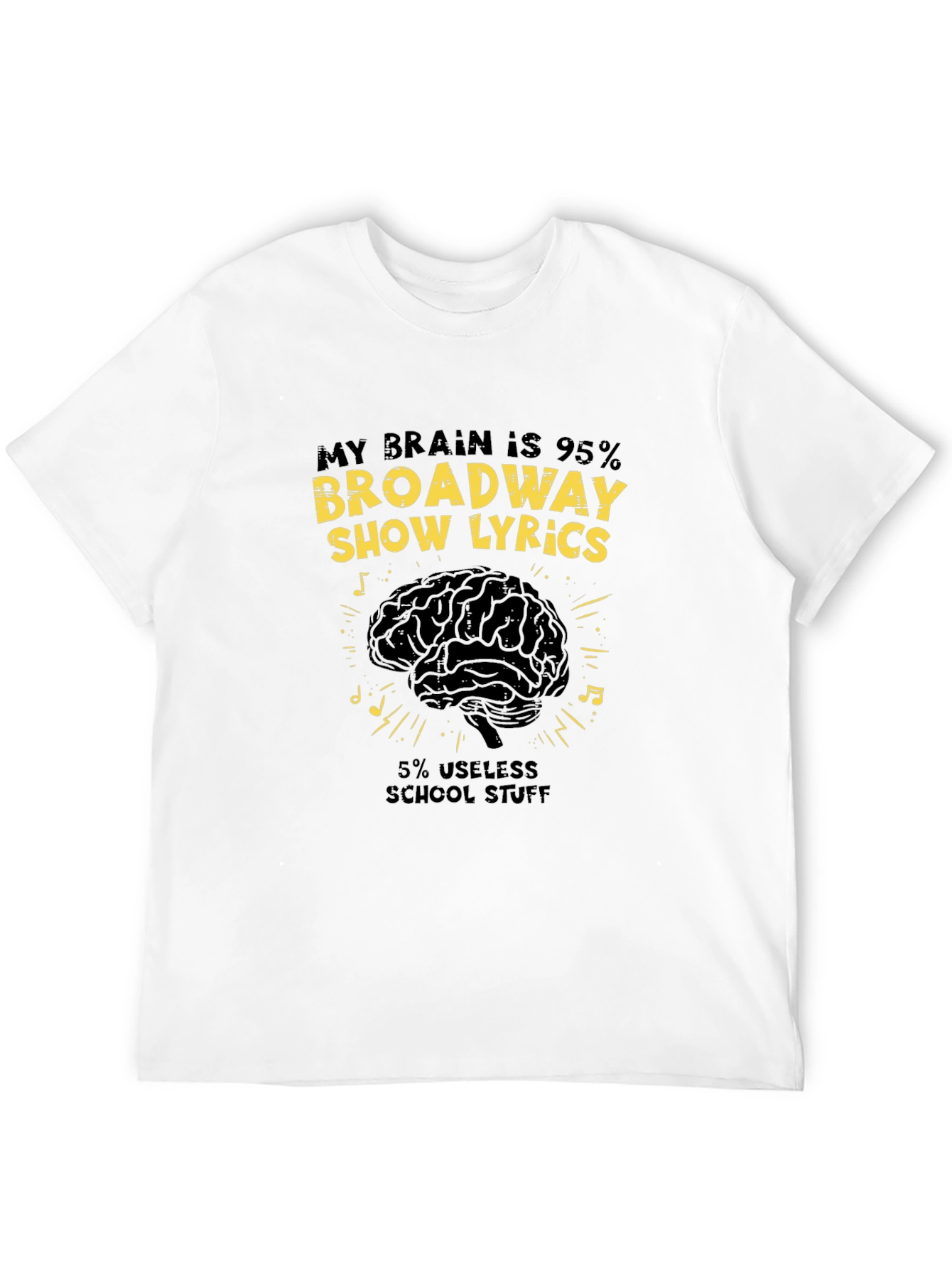 Broadway Show Lyrics T-Shirt