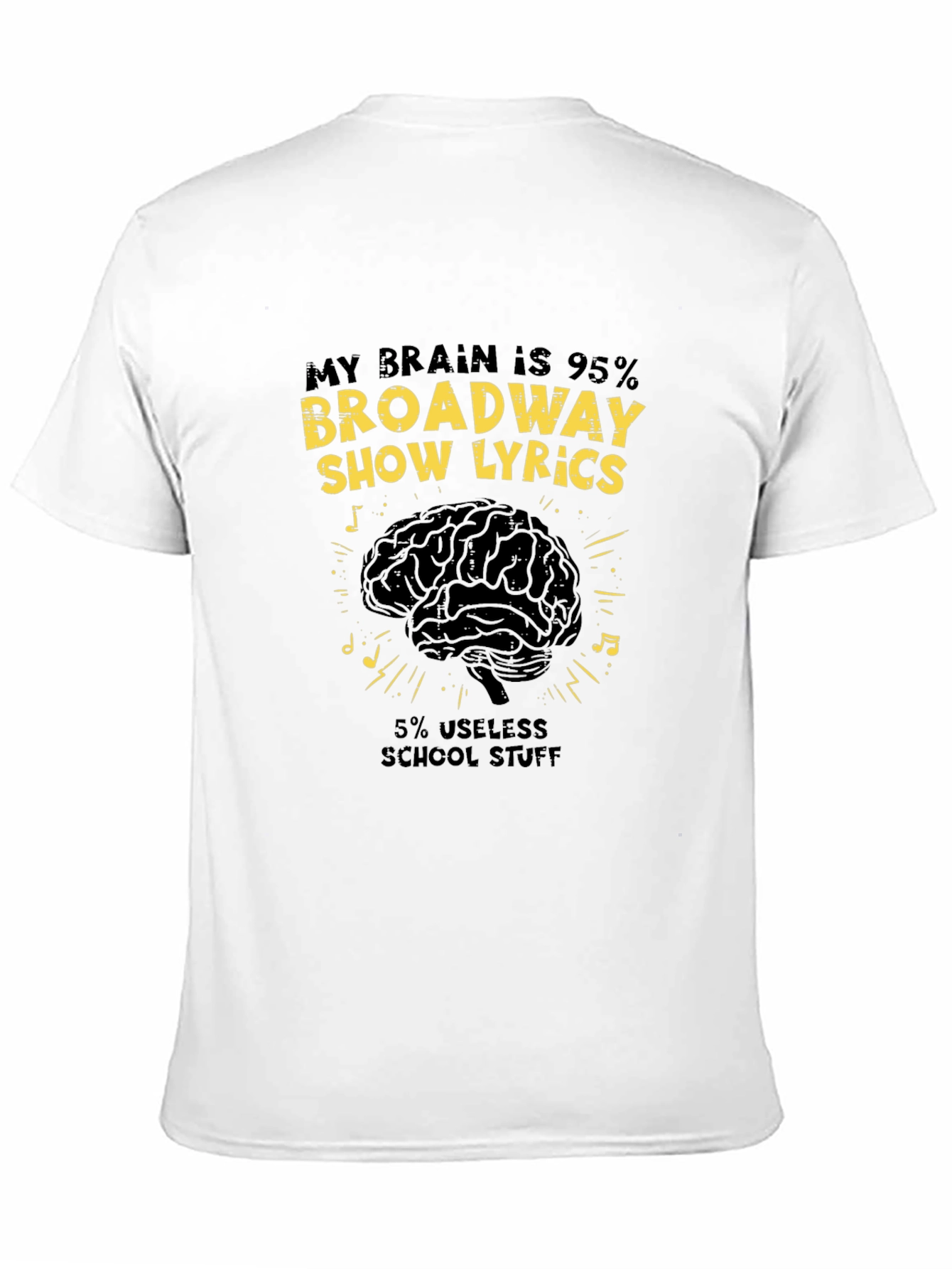 Broadway Show Lyrics T-Shirt