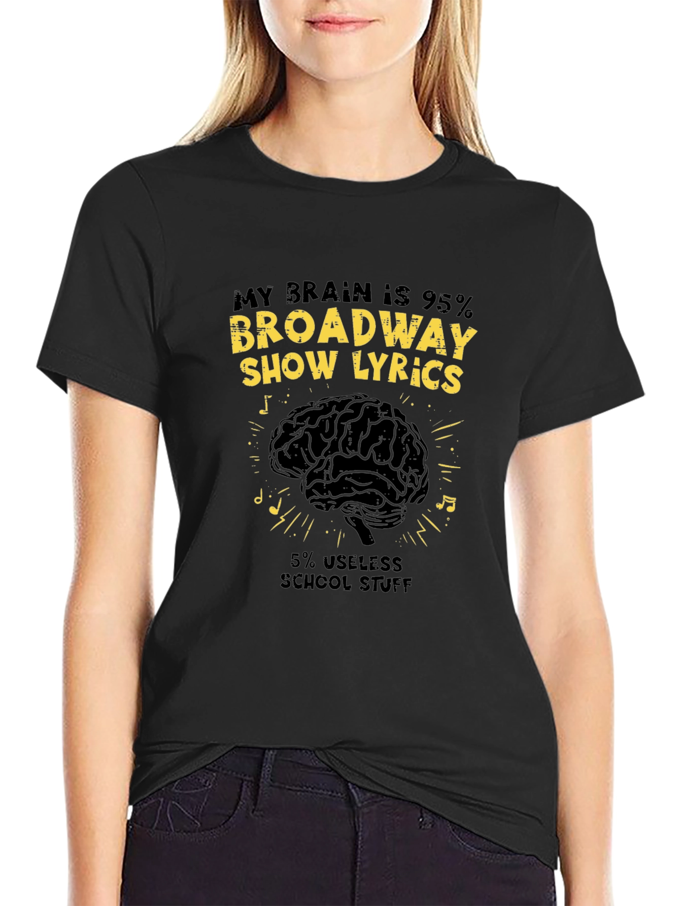 Broadway Show Lyrics T-Shirt