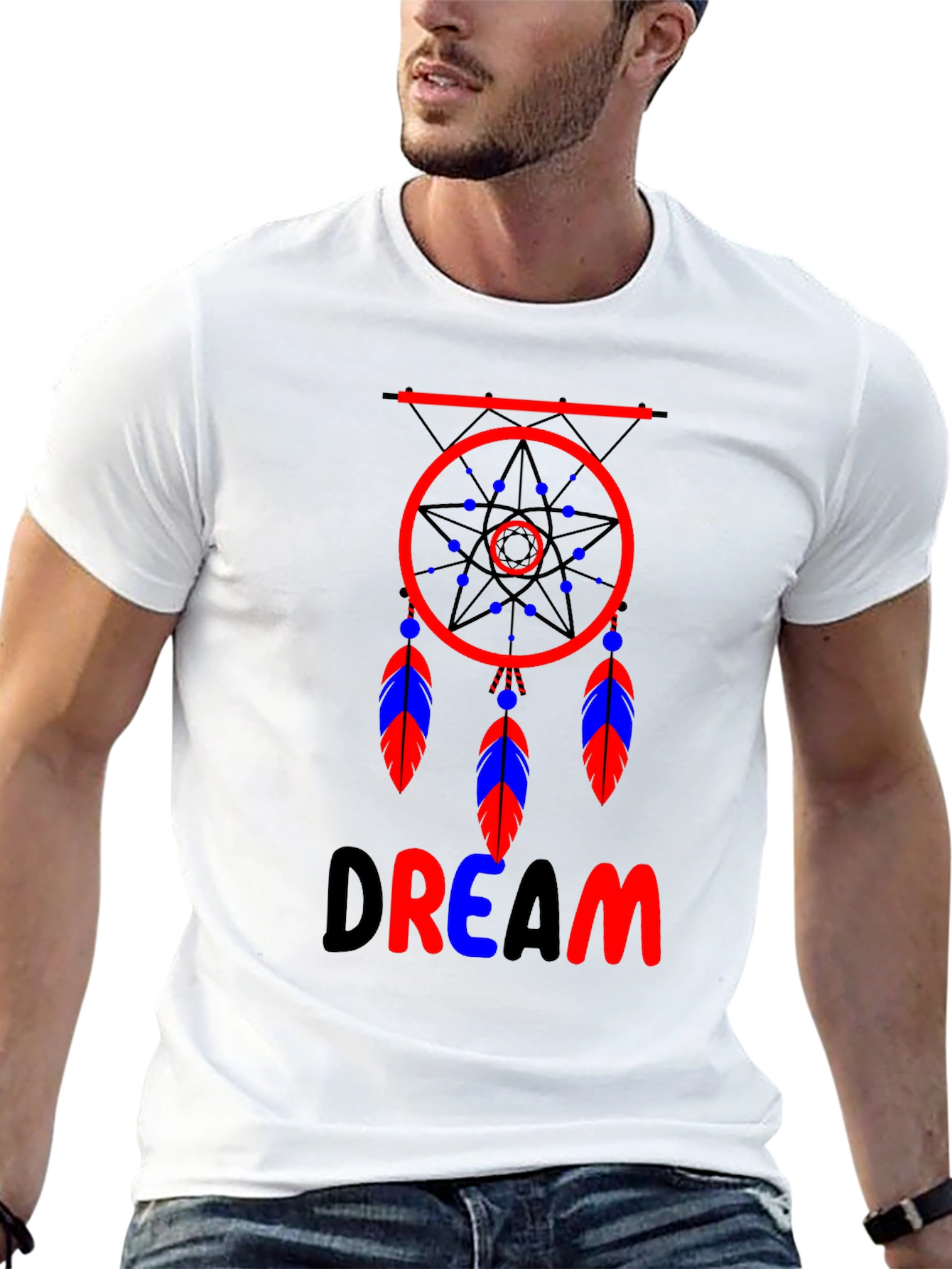 Dreamcatcher Graphic Print T-Shirt
