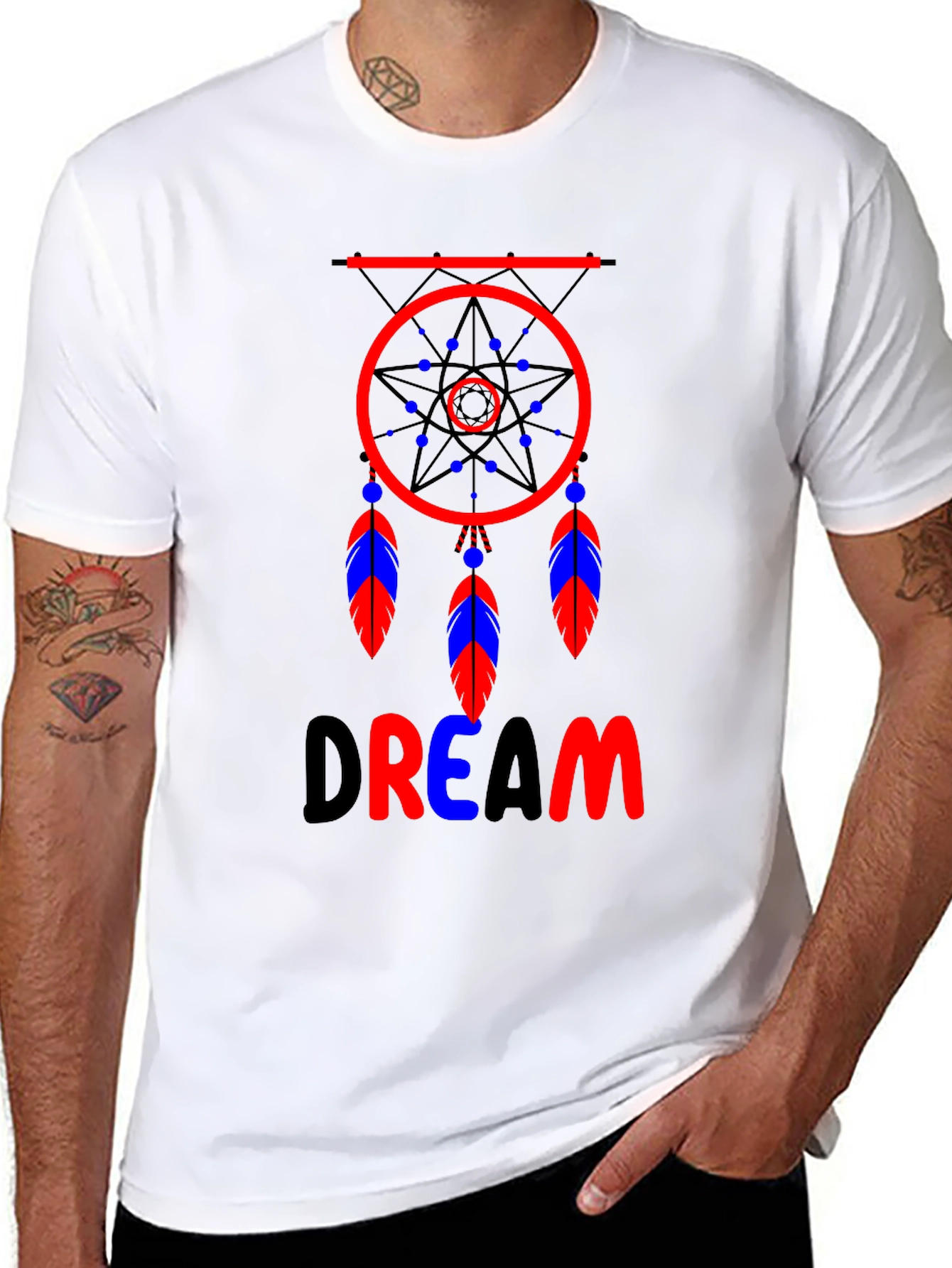 Dreamcatcher Graphic Print T-Shirt