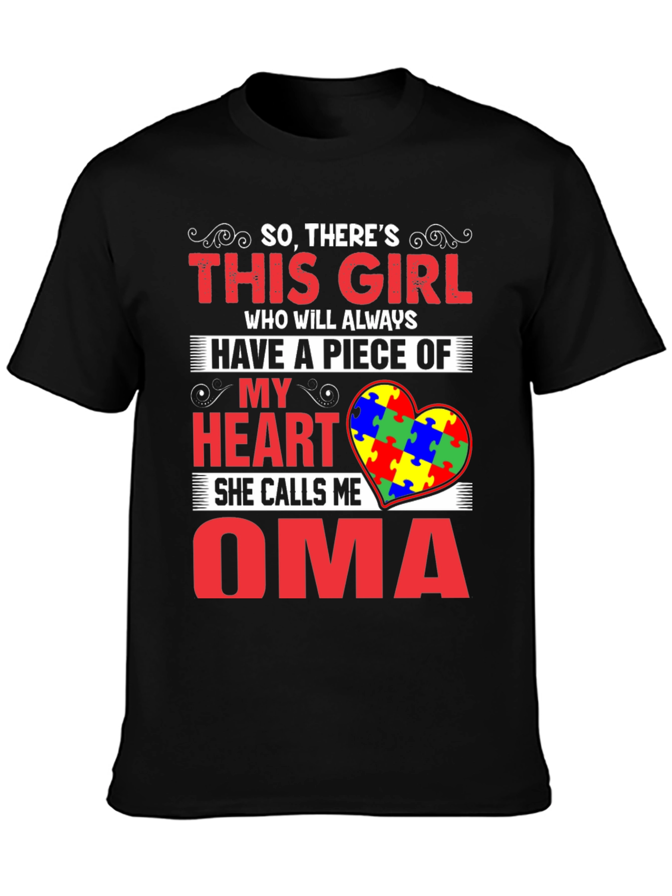 Autism Awareness Grandma T-Shirt Gift