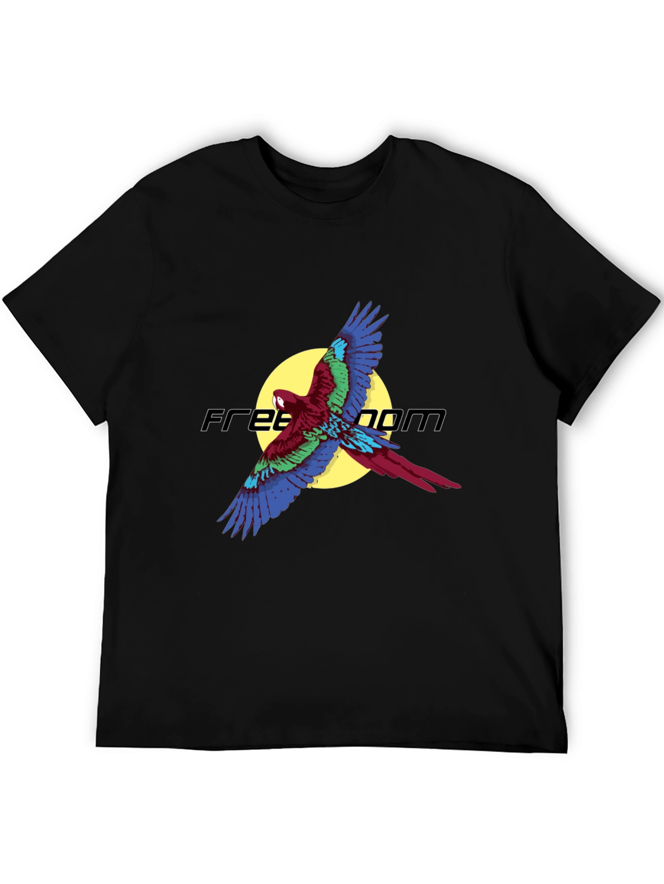 Freedom Flight T-Shirt - Parrot Graphic Tee
