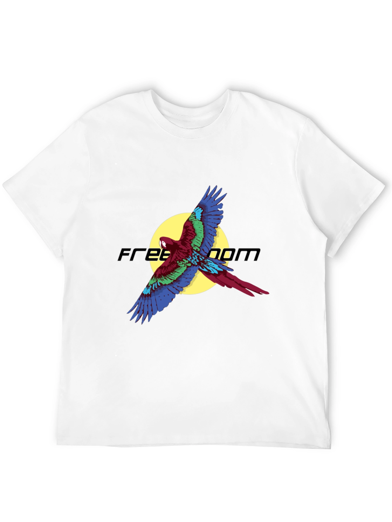 Freedom Flight T-Shirt - Parrot Graphic Tee