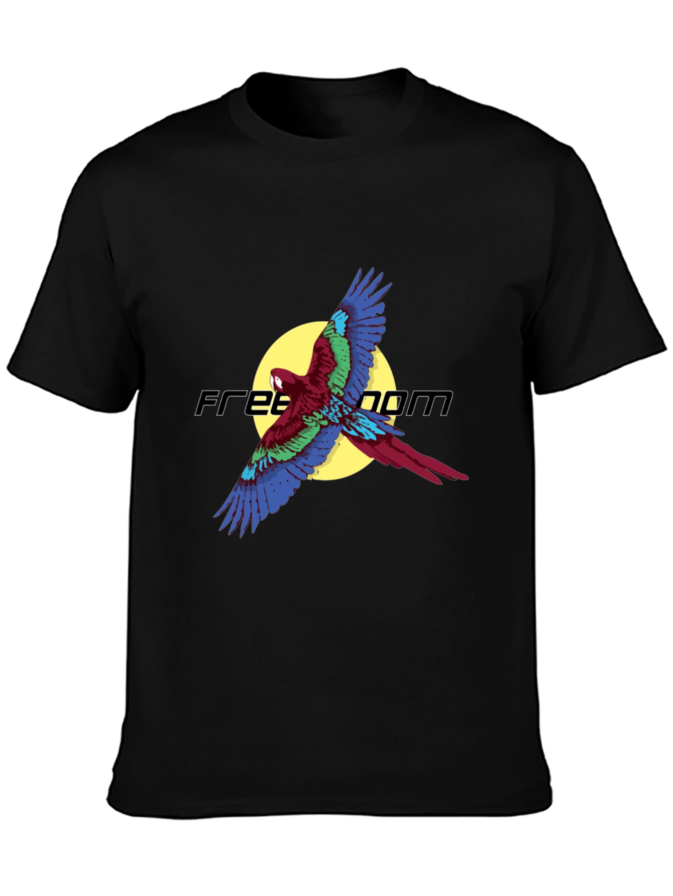 Freedom Flight T-Shirt - Parrot Graphic Tee