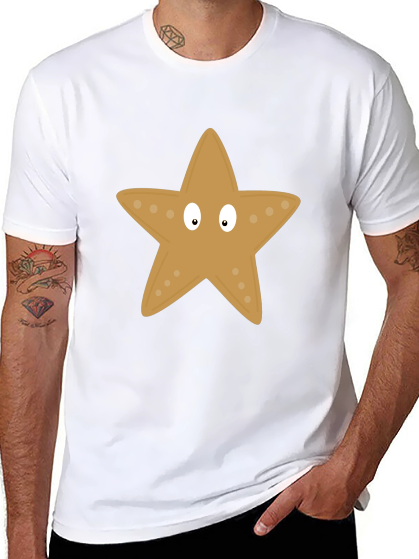 Starfish Graphic Tee - Casual Comfort