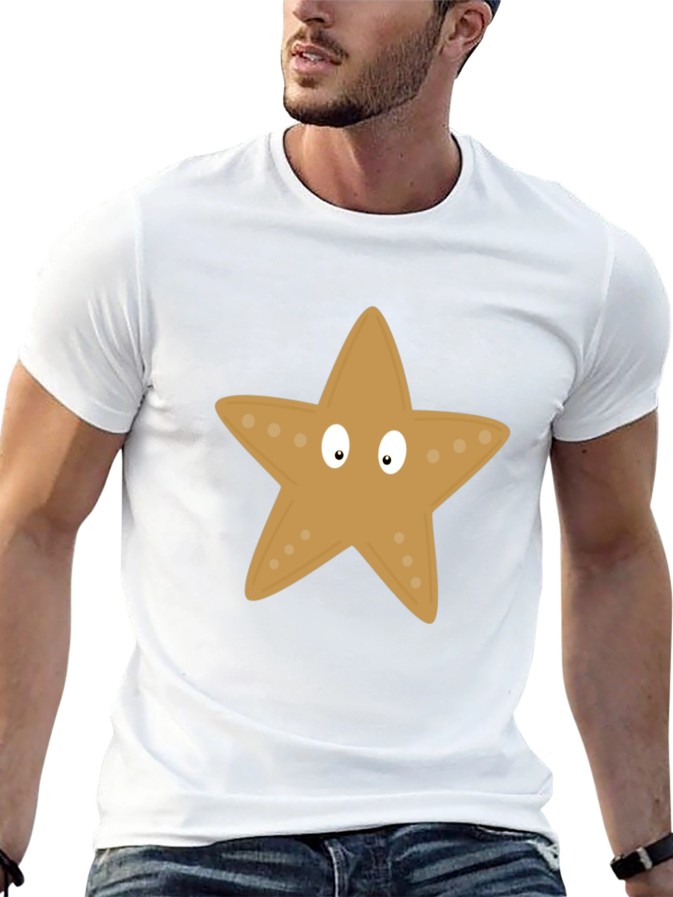 Starfish Graphic Tee - Casual Comfort