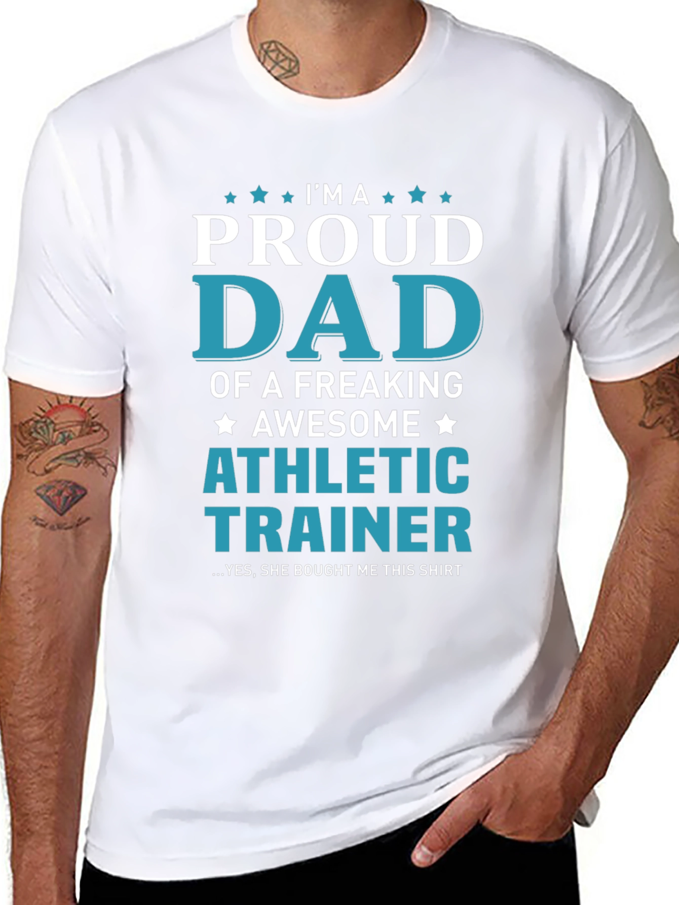 Proud Dad of Athletic Trainer T-Shirt
