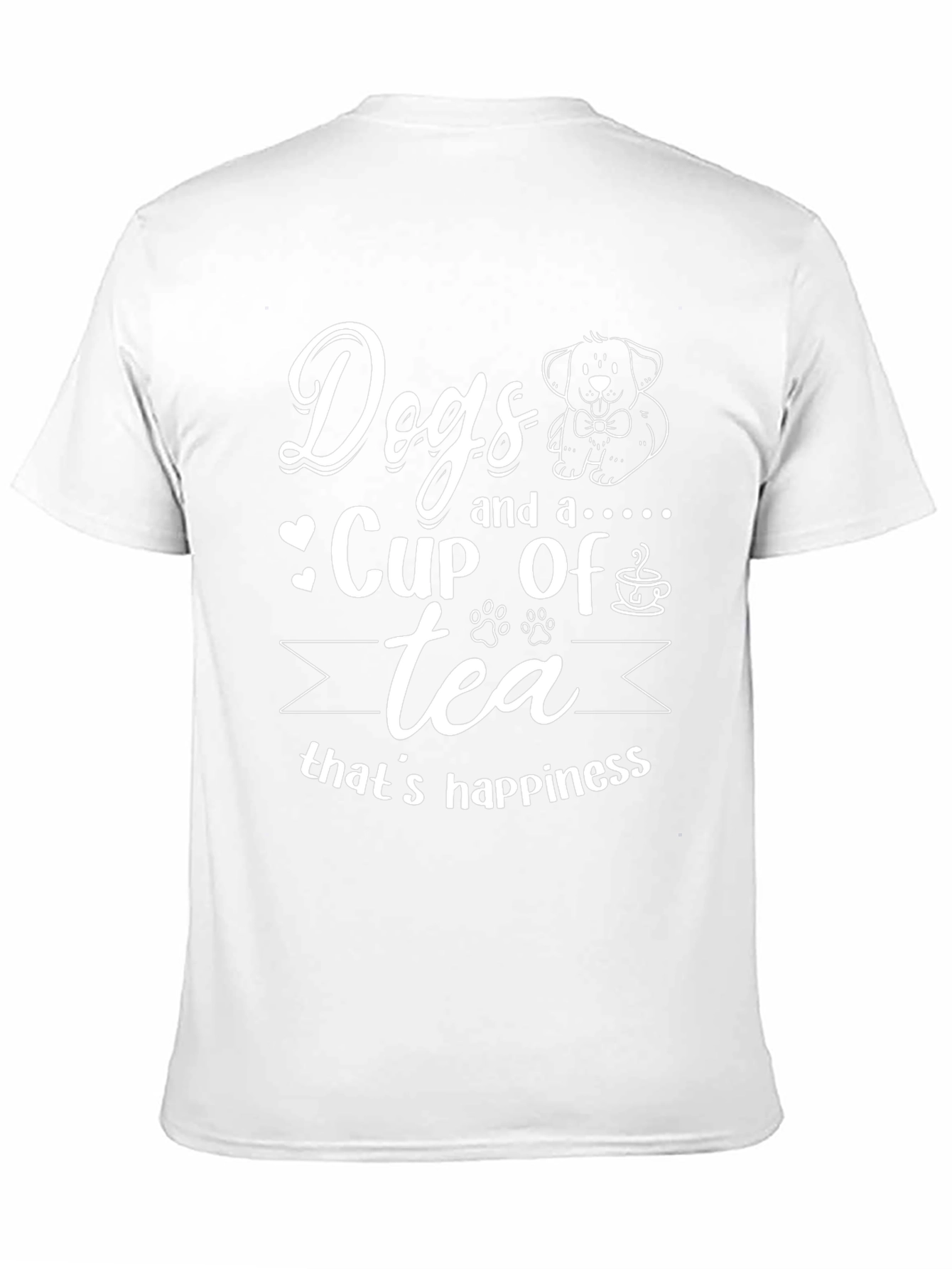 Dogs and Tea Happiness T-Shirt