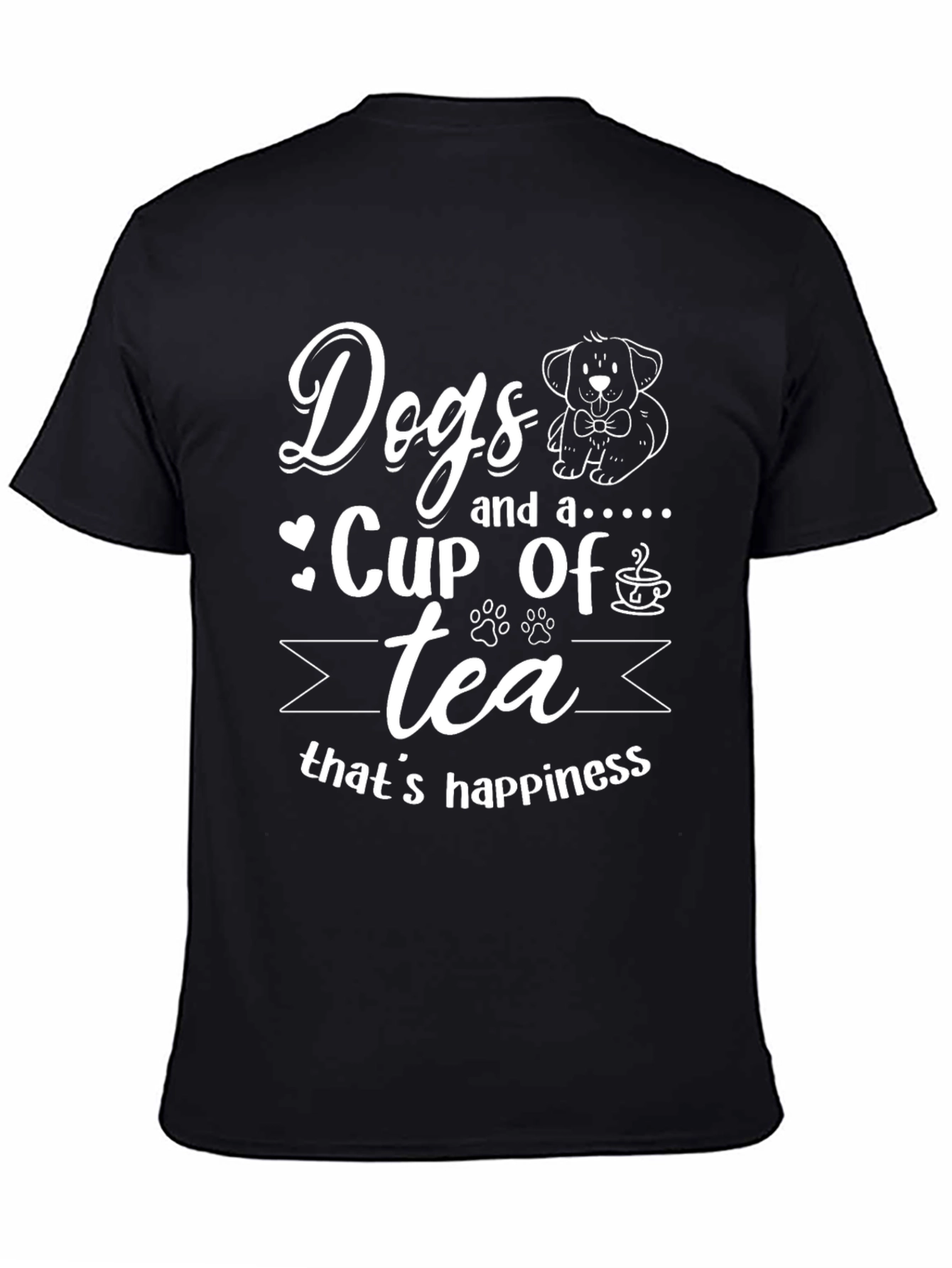Dogs and Tea Happiness T-Shirt