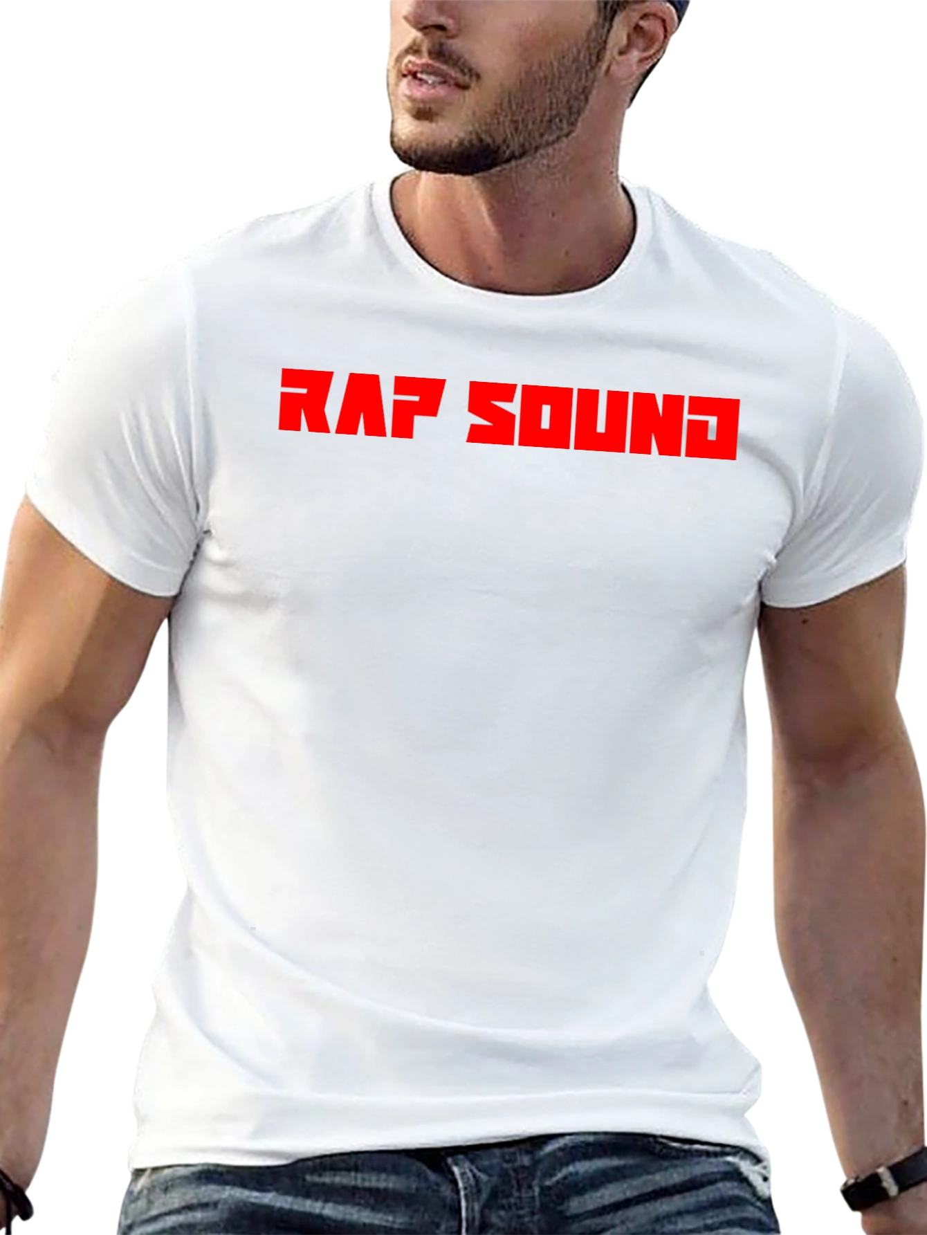 Rap Sound Black Graphic Tee