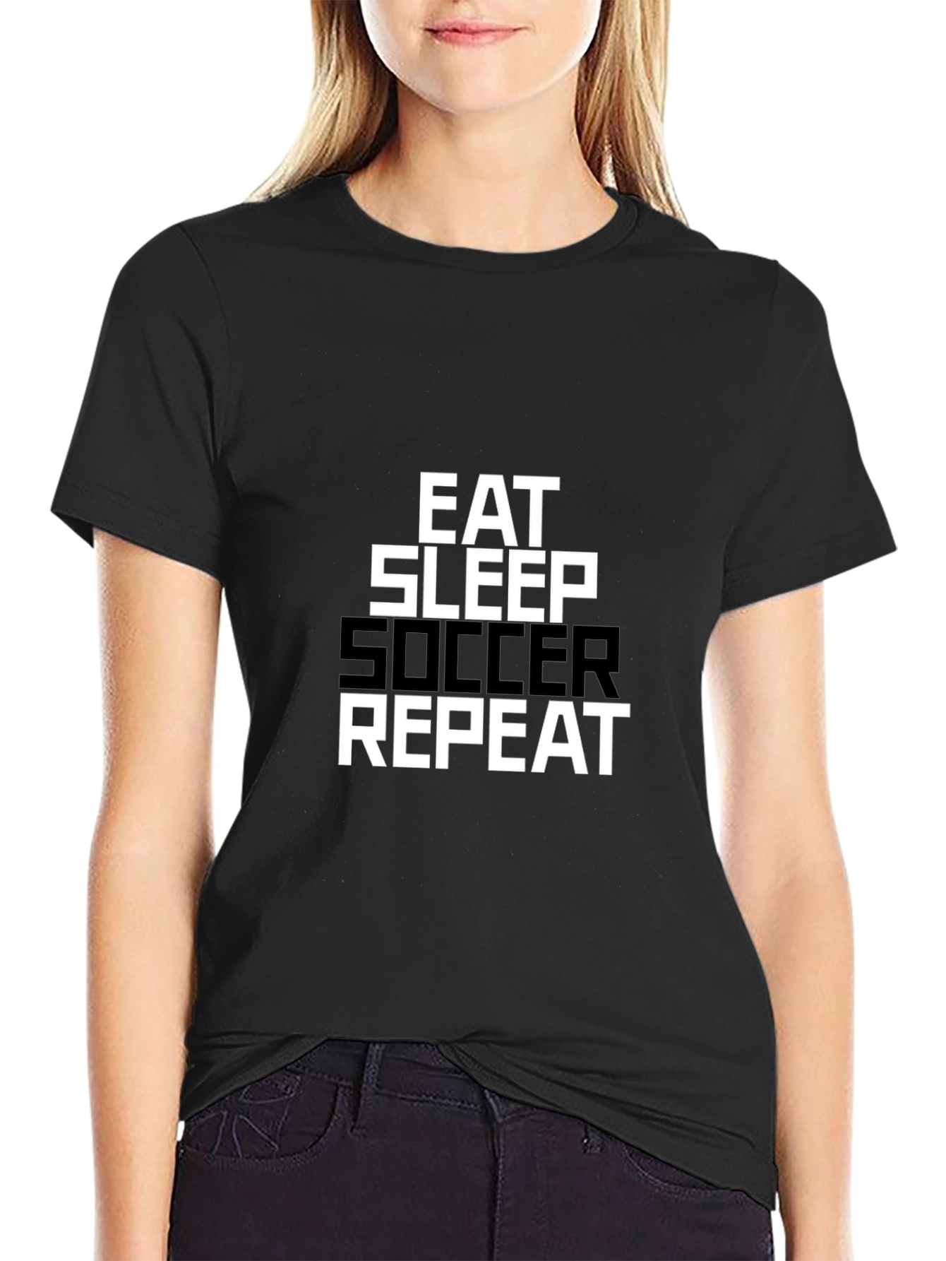 Eat Sleep Soccer Repeat T-Shirt