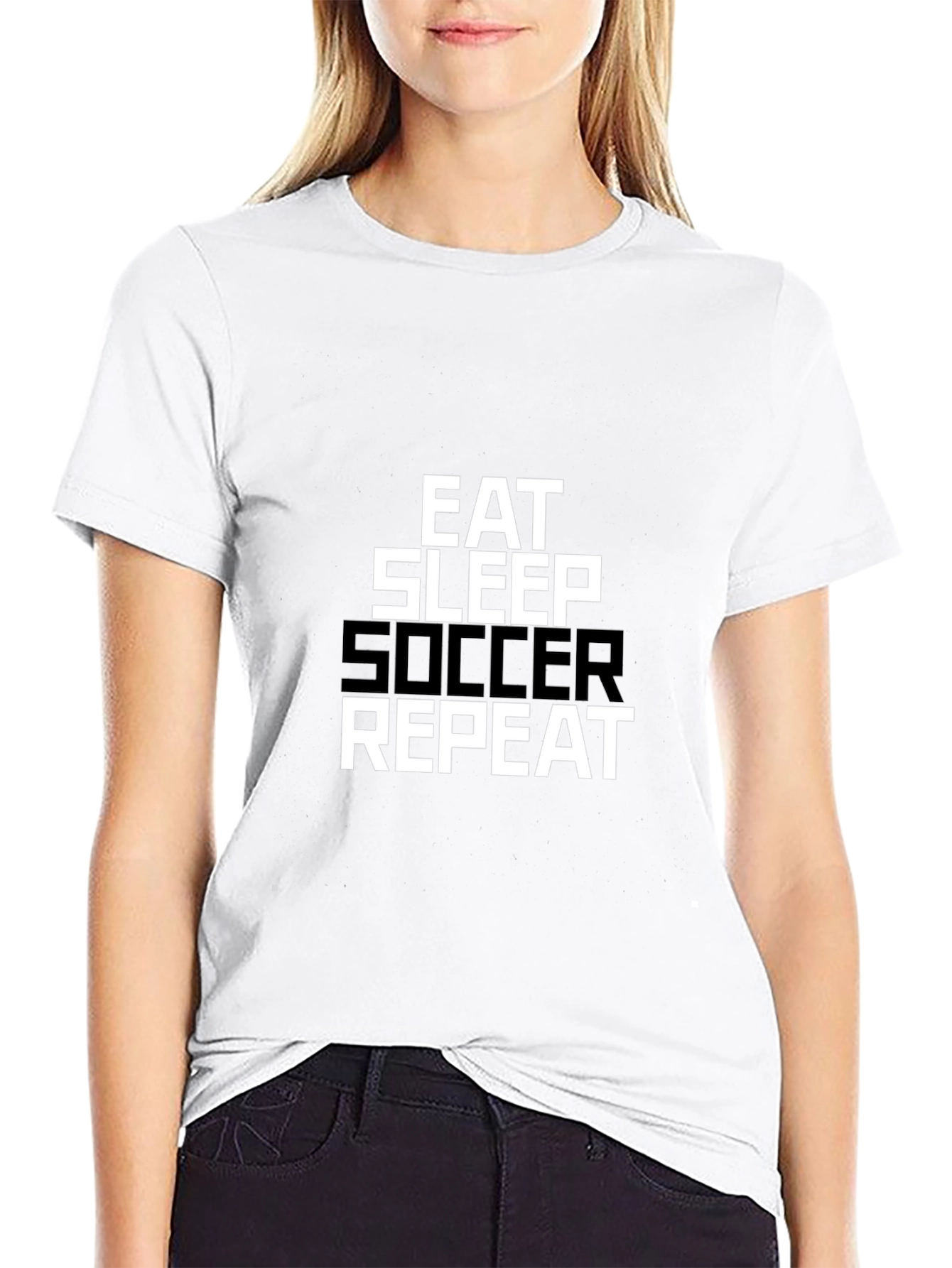 Eat Sleep Soccer Repeat T-Shirt