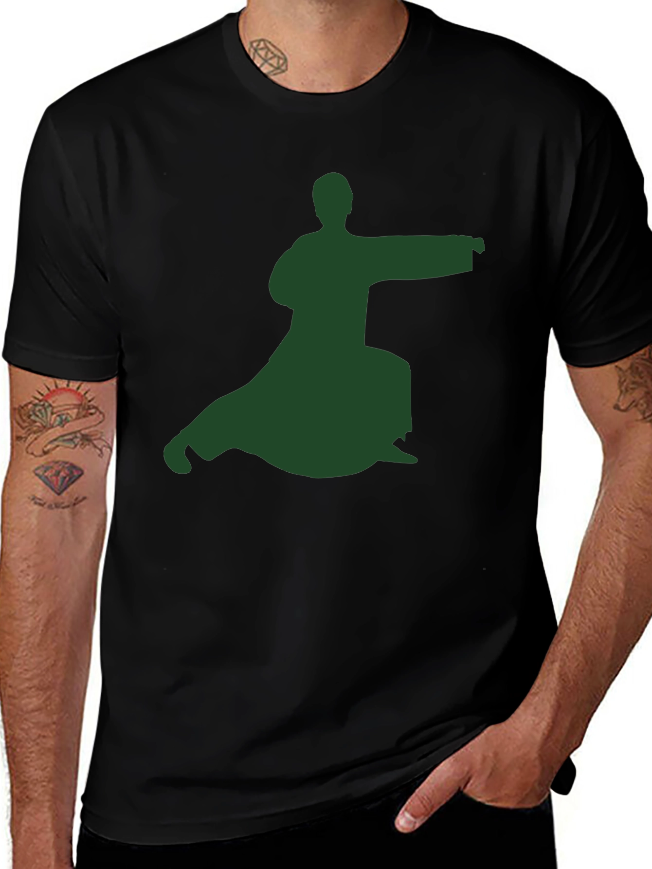 Martial Arts Silhouette T-Shirt