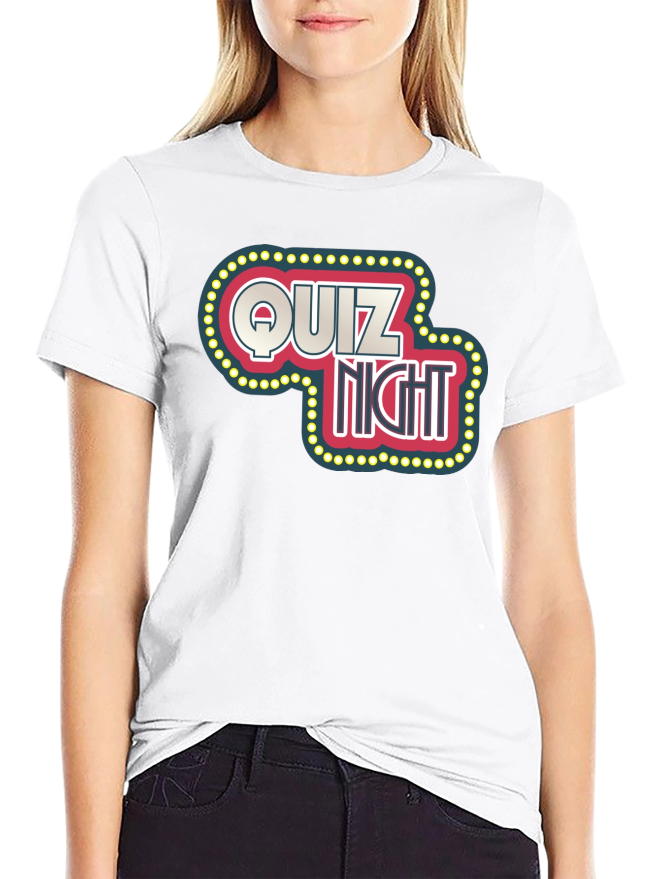 Quiz Night Black T-Shirt
