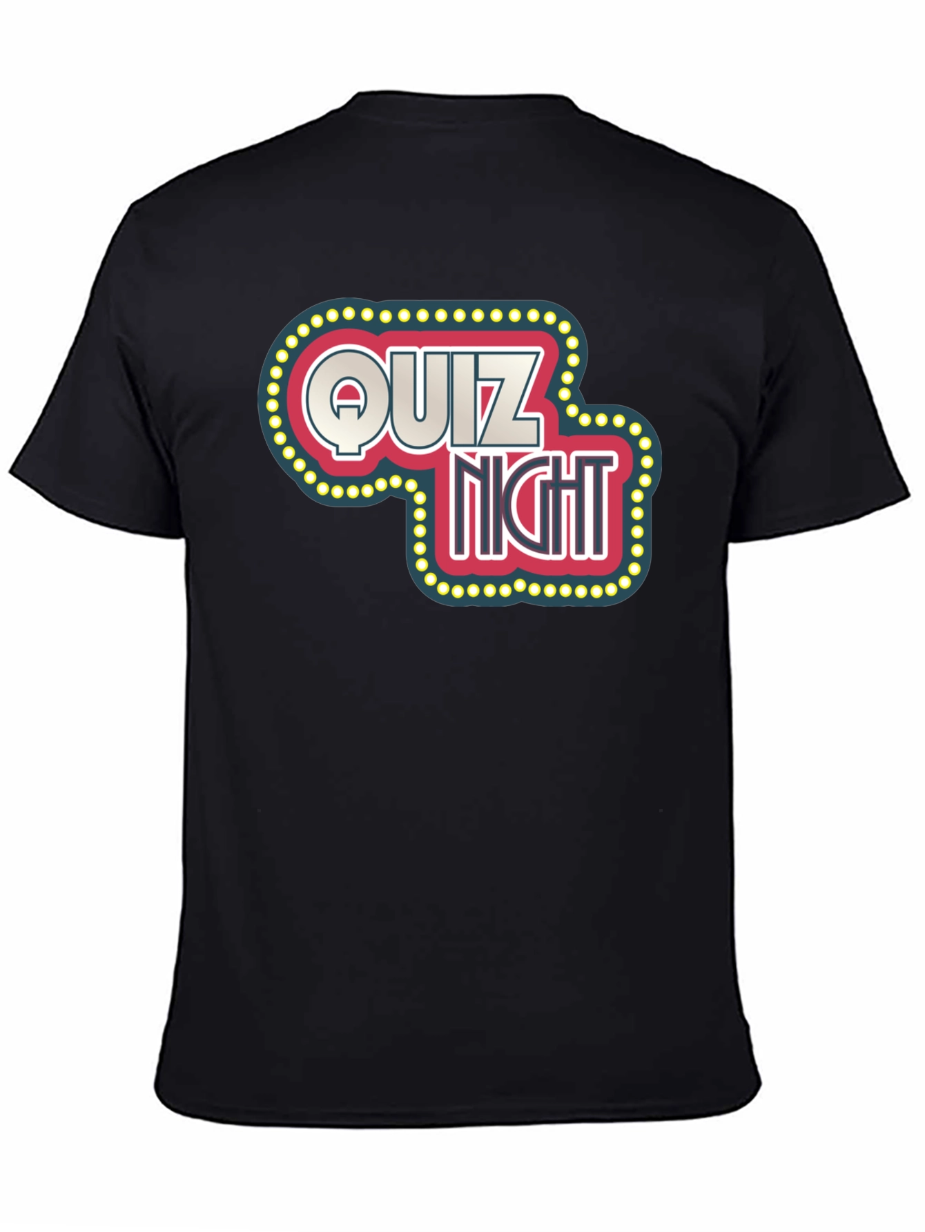 Quiz Night Black T-Shirt